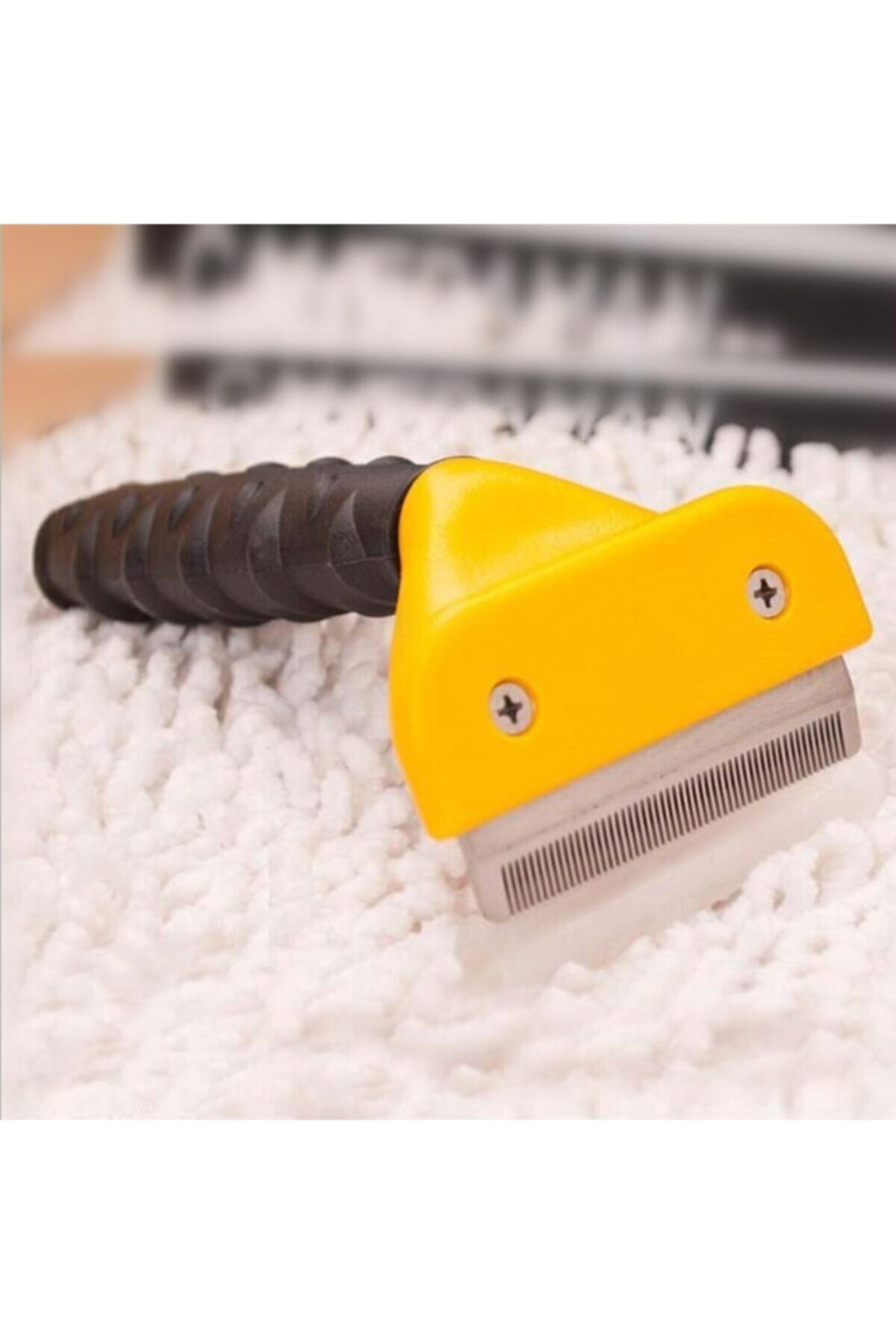 UPSELL Fubminator Kedi Köpek Tüy Toplama Tarağı Kaşıma Aparatı 4,5 cm