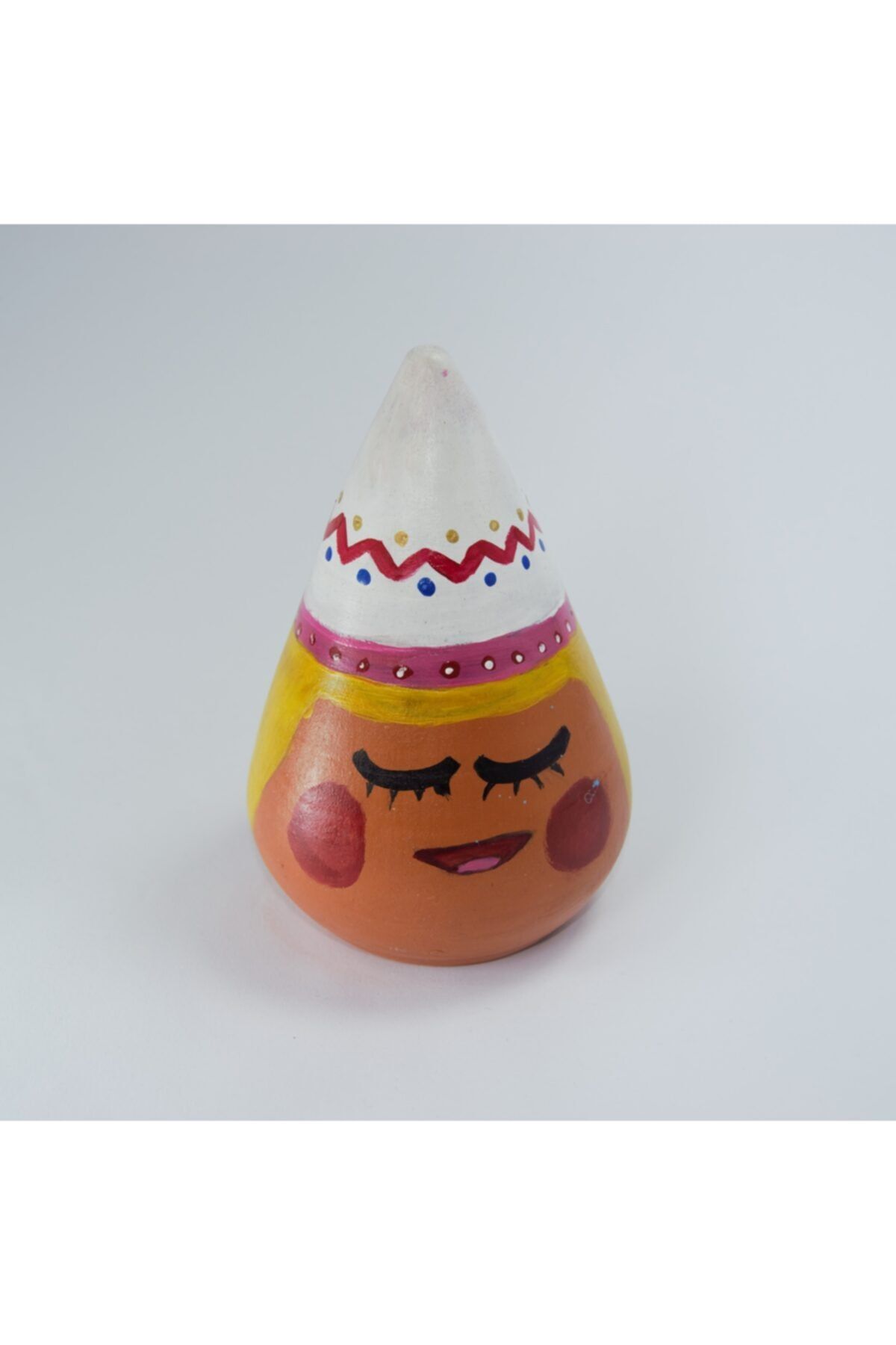 Eyüp Toys Emoji Tasarımlı Doğal Malzeme Ile Üretilmiş Kil Oyuncak Kumbara