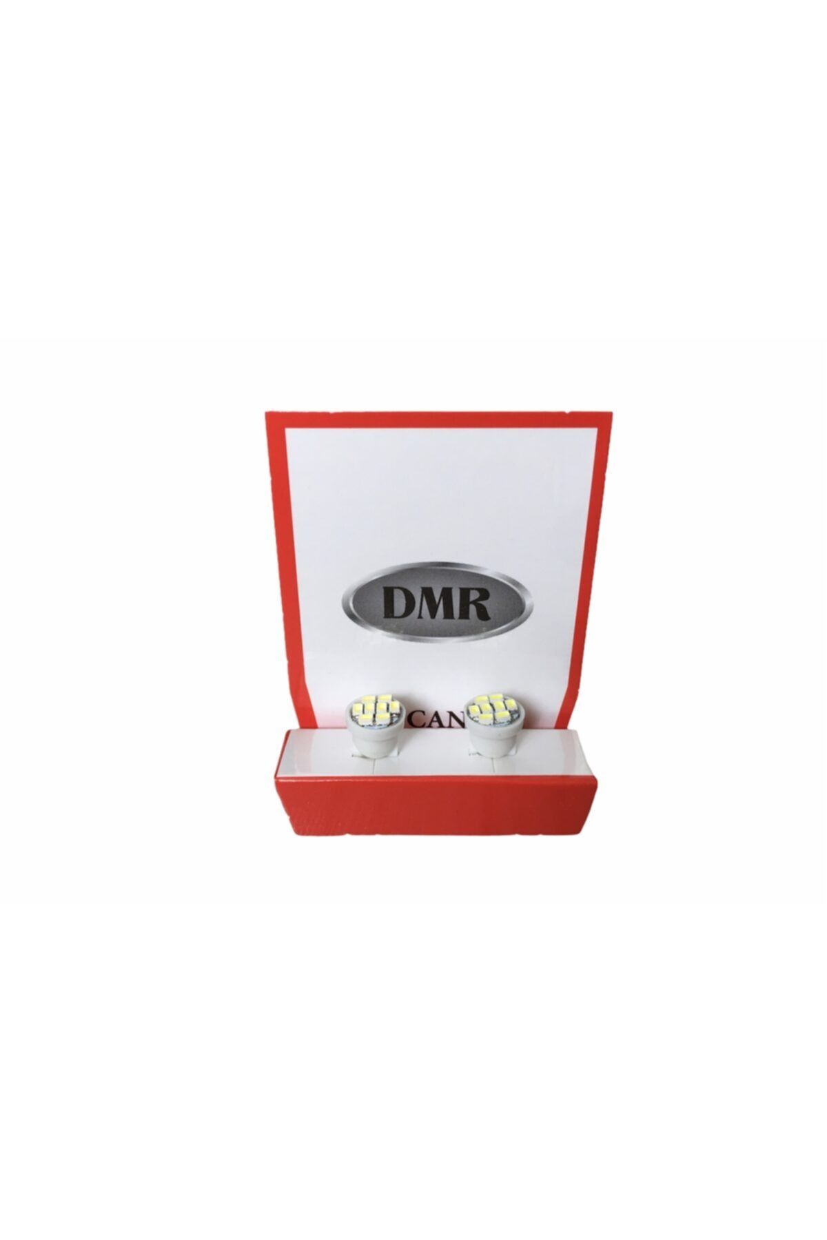 DMR T10 Dipsiz 8 Ledli Beyaz Park Tavan Plaka Ampulü 12v