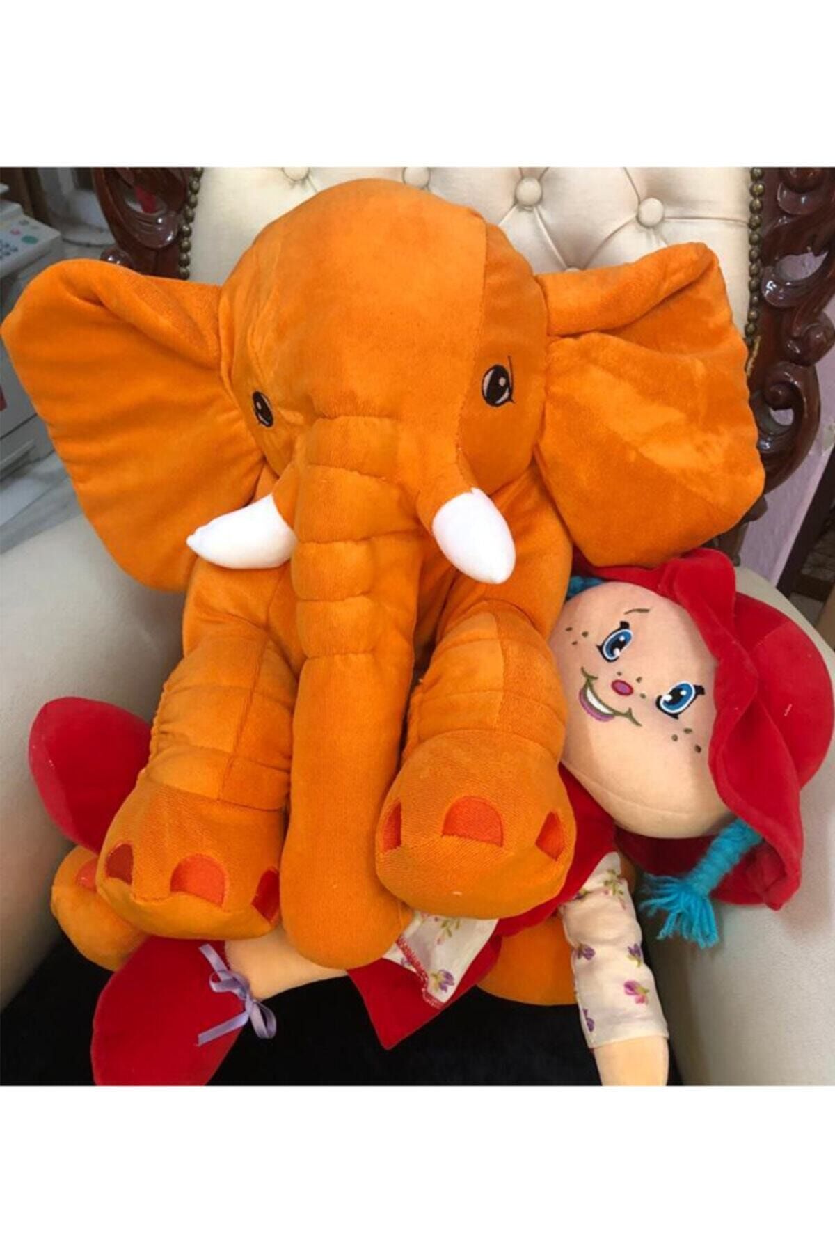 Özgüner Oyuncak Uyku Arkadaşım Fil Peluş Fil 65 cm
