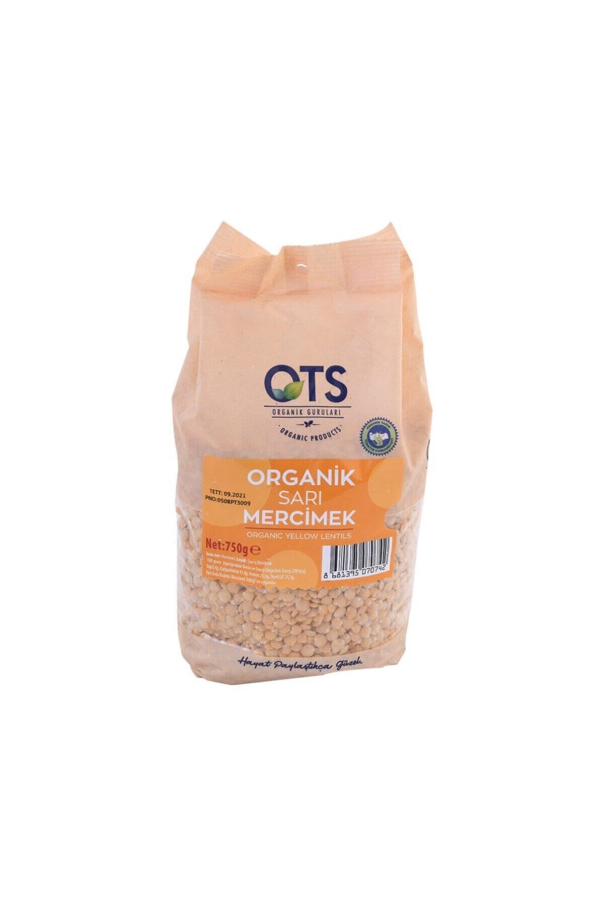 OTS Organik Sarı Mercimek, 750g