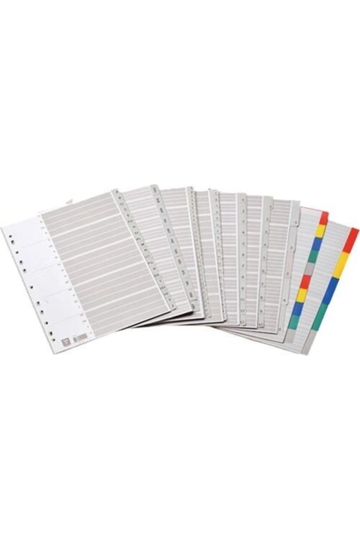 Bafix Seperatör 1-20 Rakamlı Karton A4