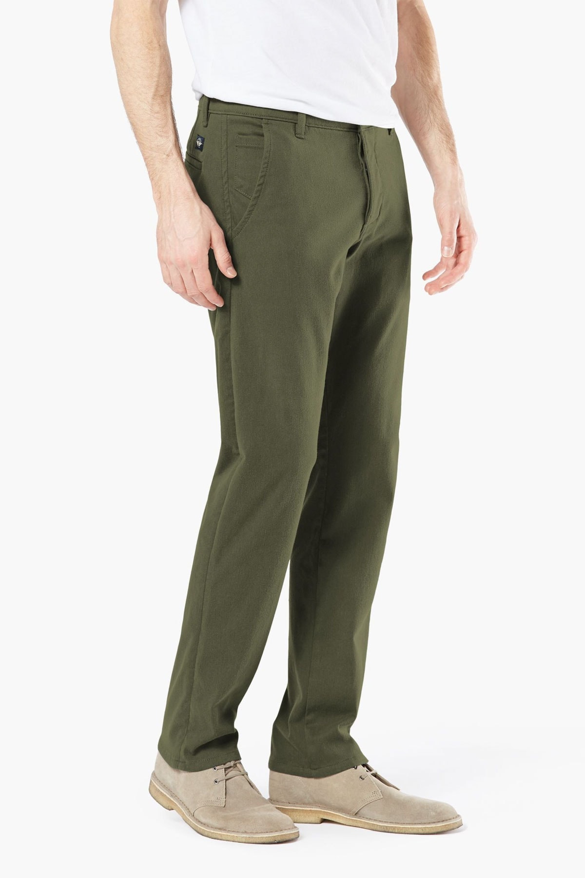 Dockers Erkek Supreme Flex Alpha Khaki, Tapered Fit 5676700030