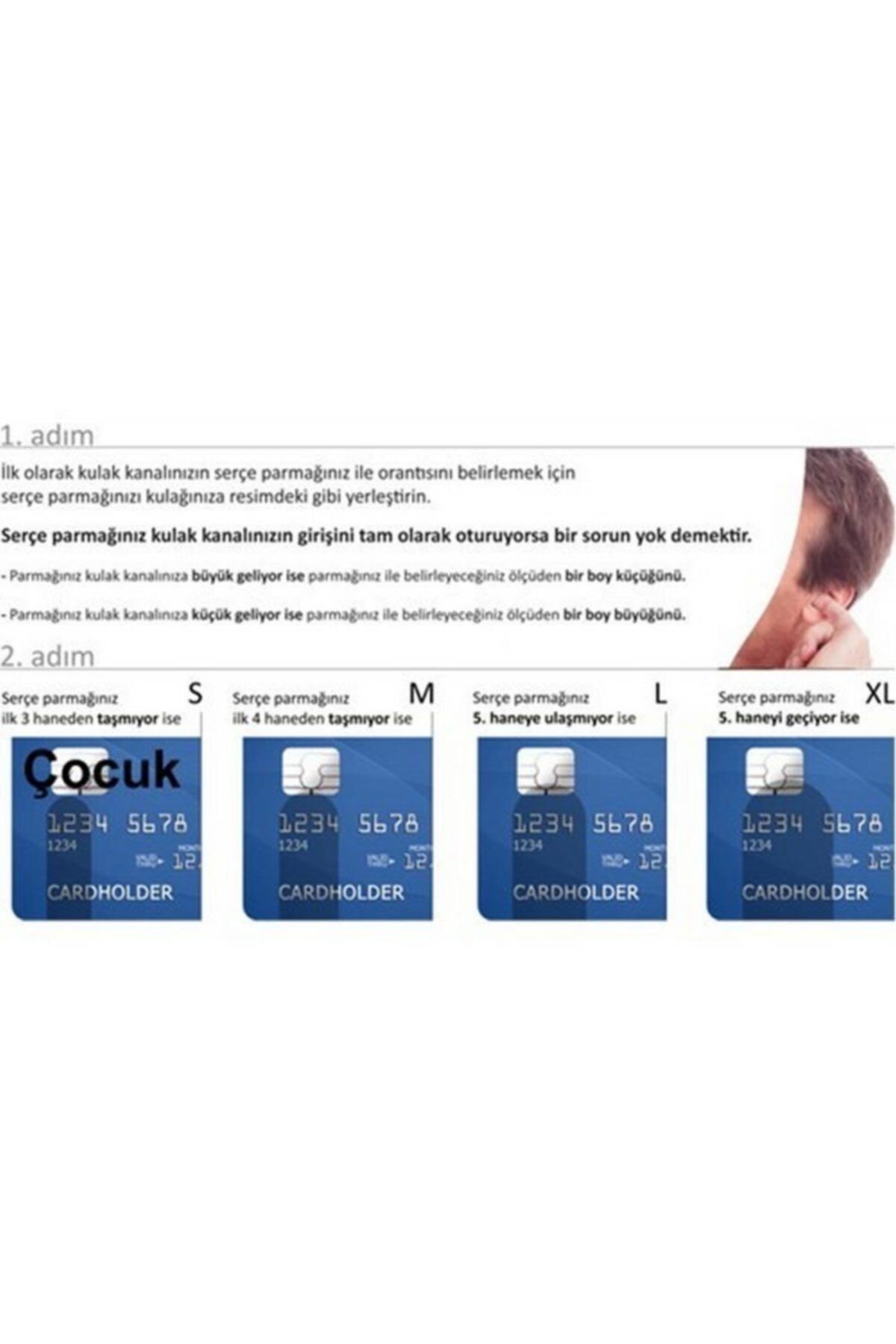 OTİFLEKS Çam Tipi Pro Kulak Tıkacı 2'li Ipli (x-large)