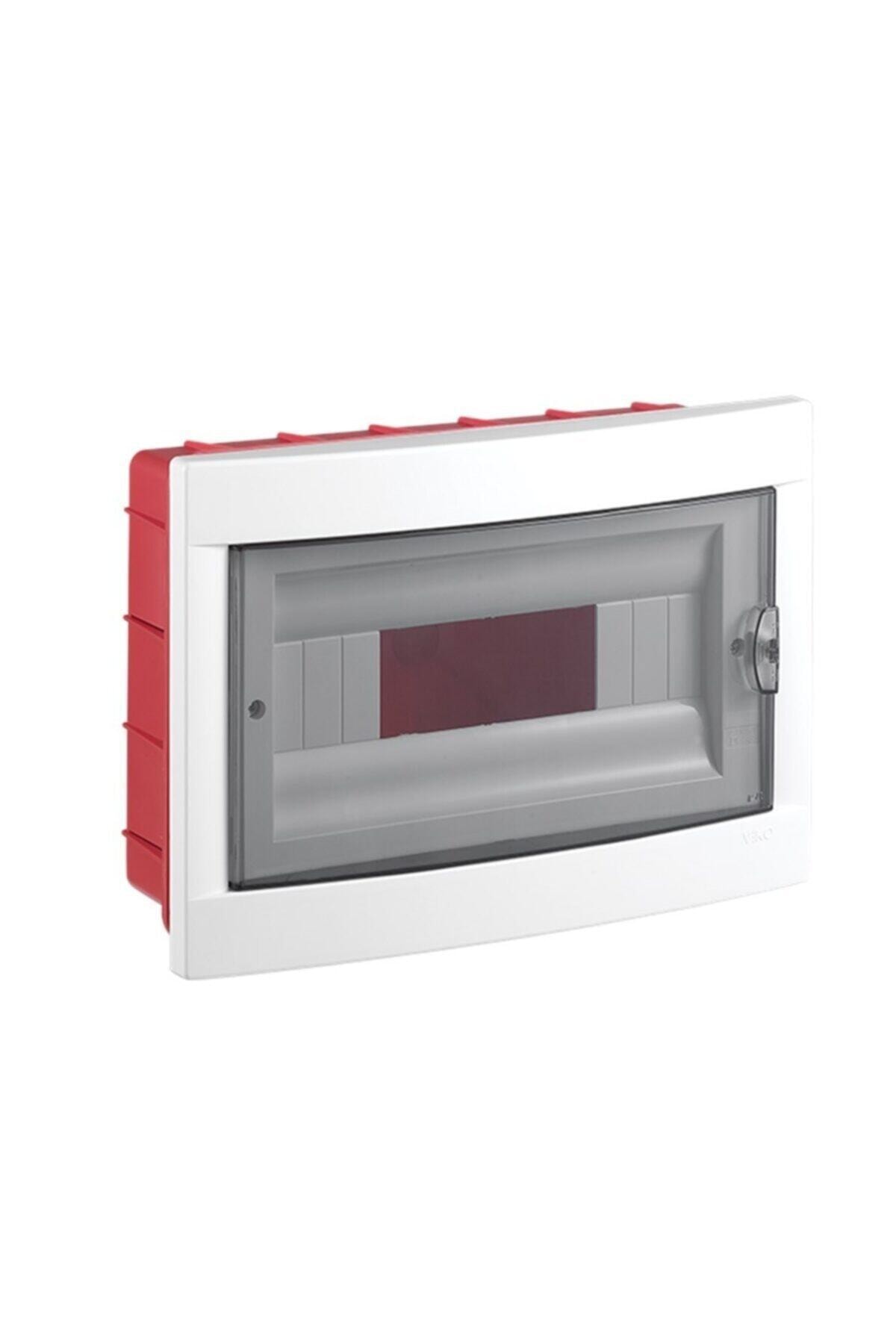VİKO 12'li Sıva Altı Plastik Sigorta Kutusu Klemensli