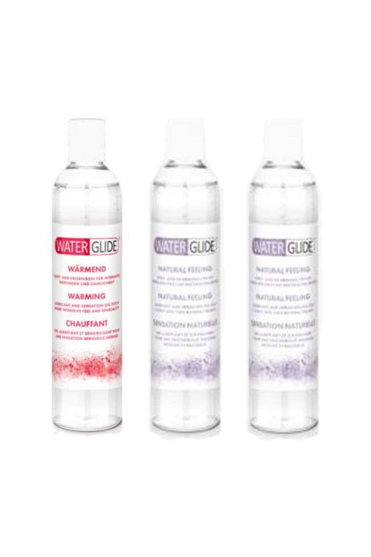WATERGLIDE Warming 400ml Isıtıcılı Ve natural Feeling Lubricant 400ml Doğal His Kayganlaştırıcı 2ad