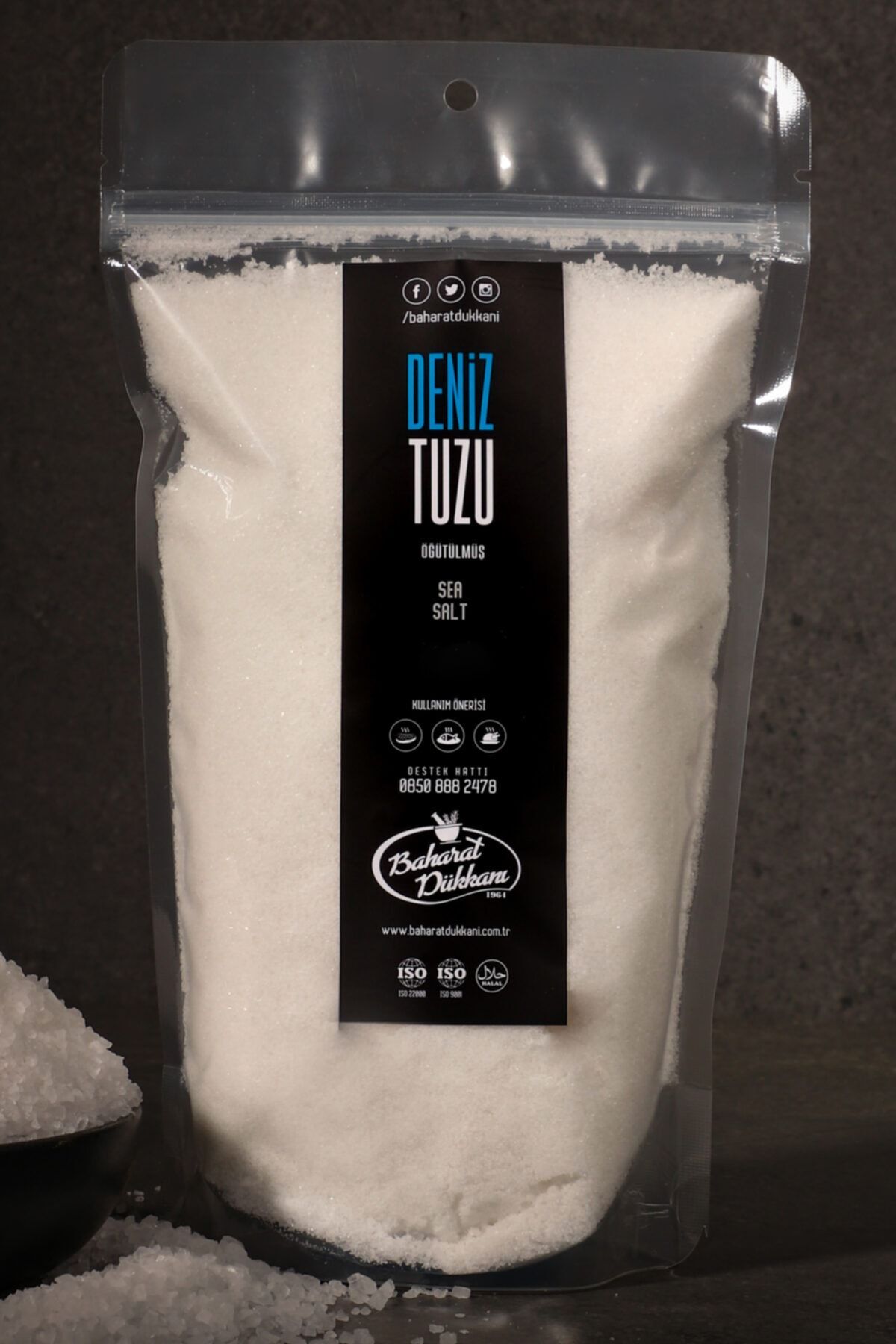 Baharat Dükkanı Deniz Tuzu (öğütülmüş) 2000gr
