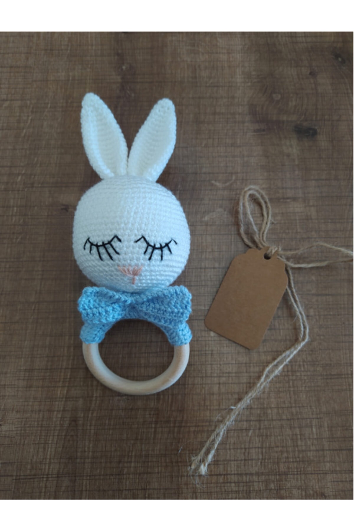Trend Auto Amigurumi Tavşan Diş Kaşıyıcı