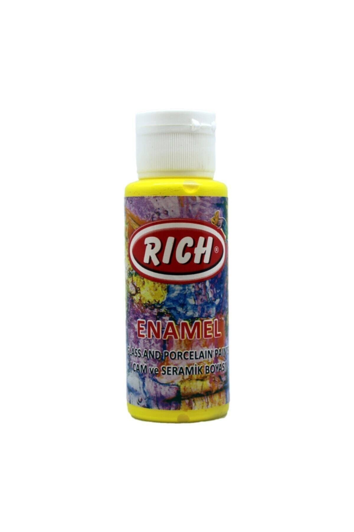 Rich RİCH ENAMEL CAM-SERAMİK BOYASI 70CC 304 SARI