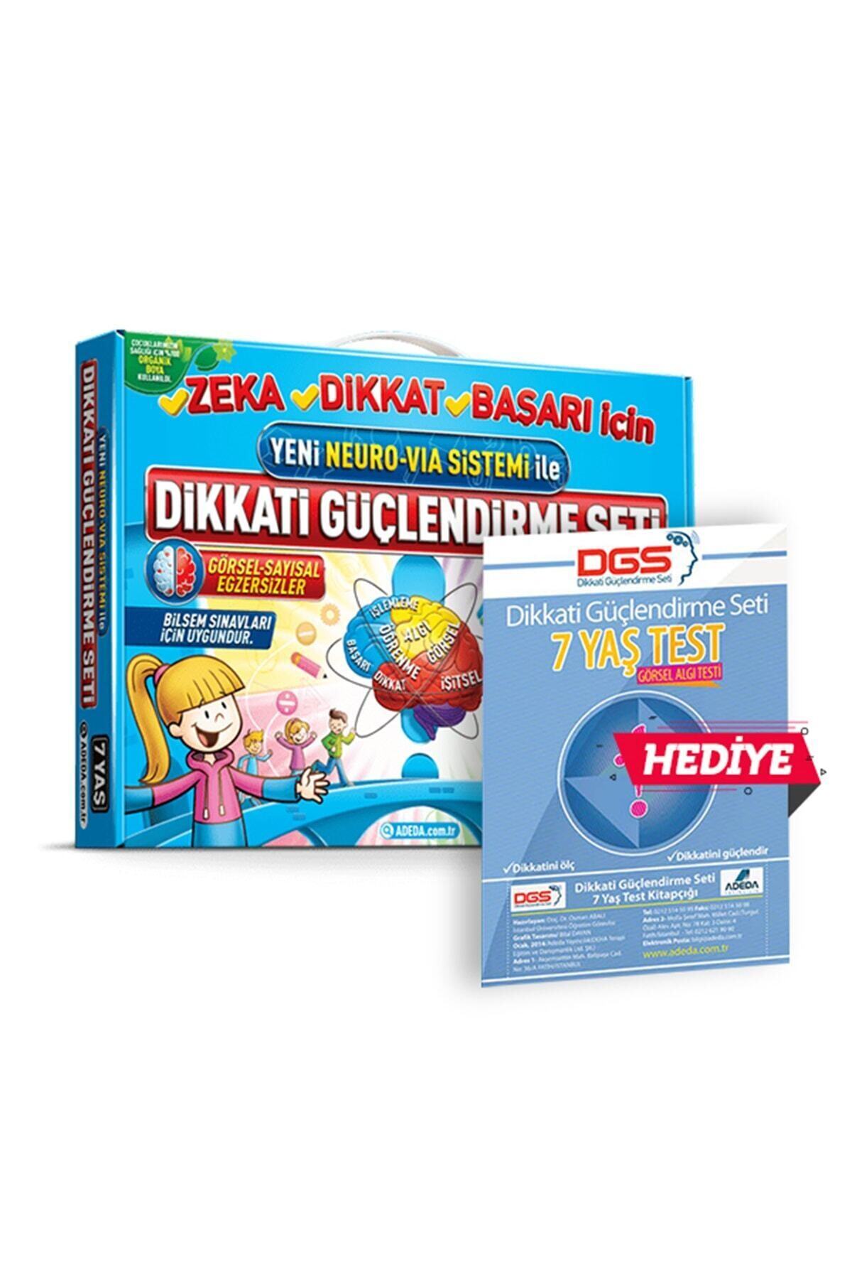 Adeda Yayınları Adeda Neuro Via Dikkati Güçlendirme Seti 7 Yaş ve Görsel Dikkat