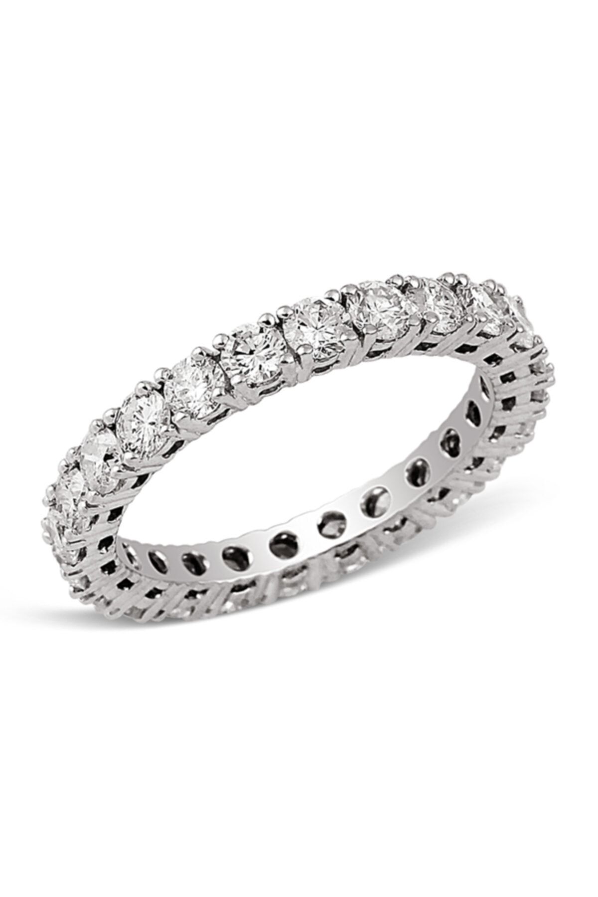 Barok Diamond Pırlanta Ayda Tamtur Yüzük 2.15ct 18 Ayar