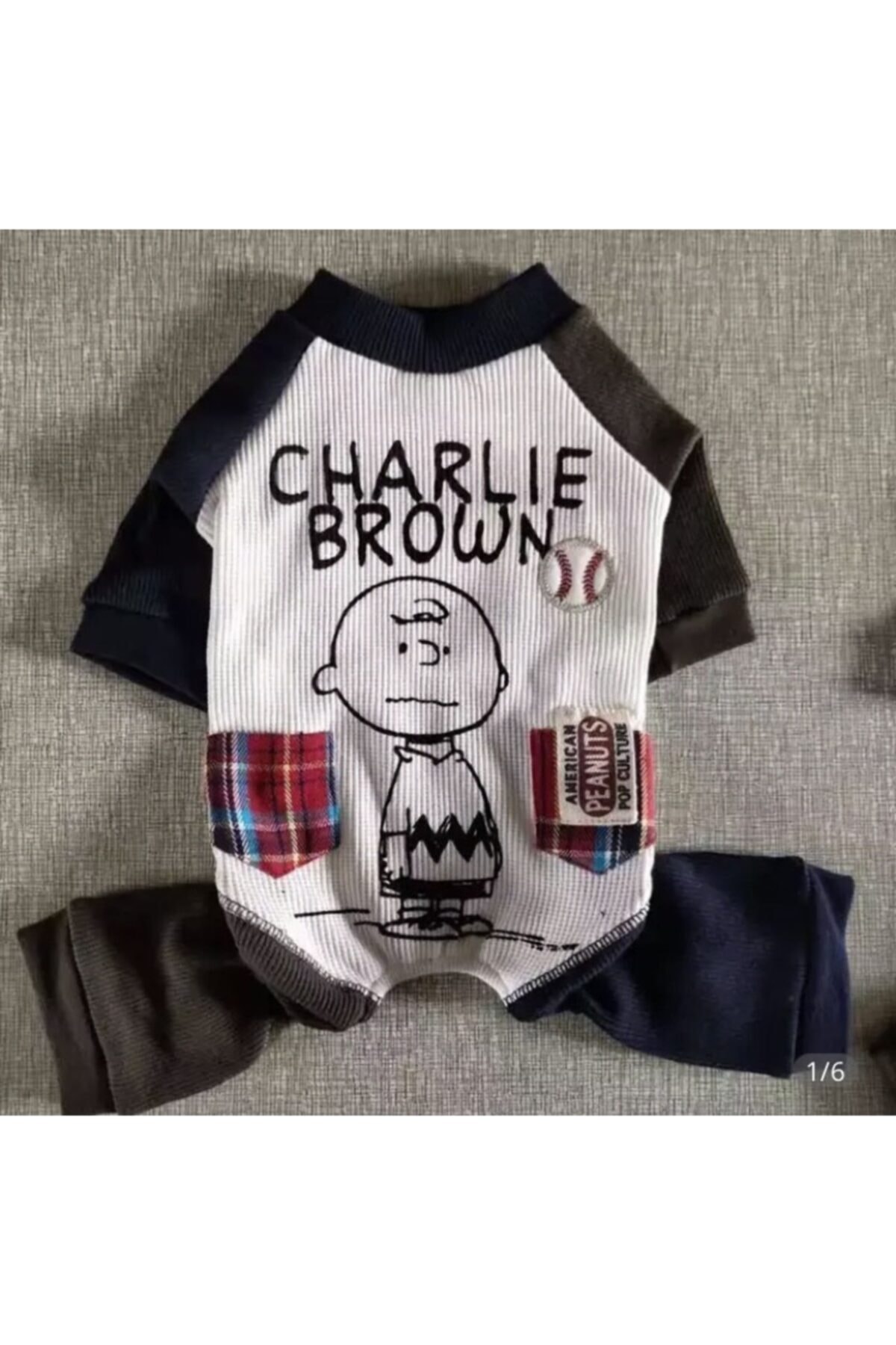 JACKS DOG CAFE Charlie Brown Kedi Köpek Tulum