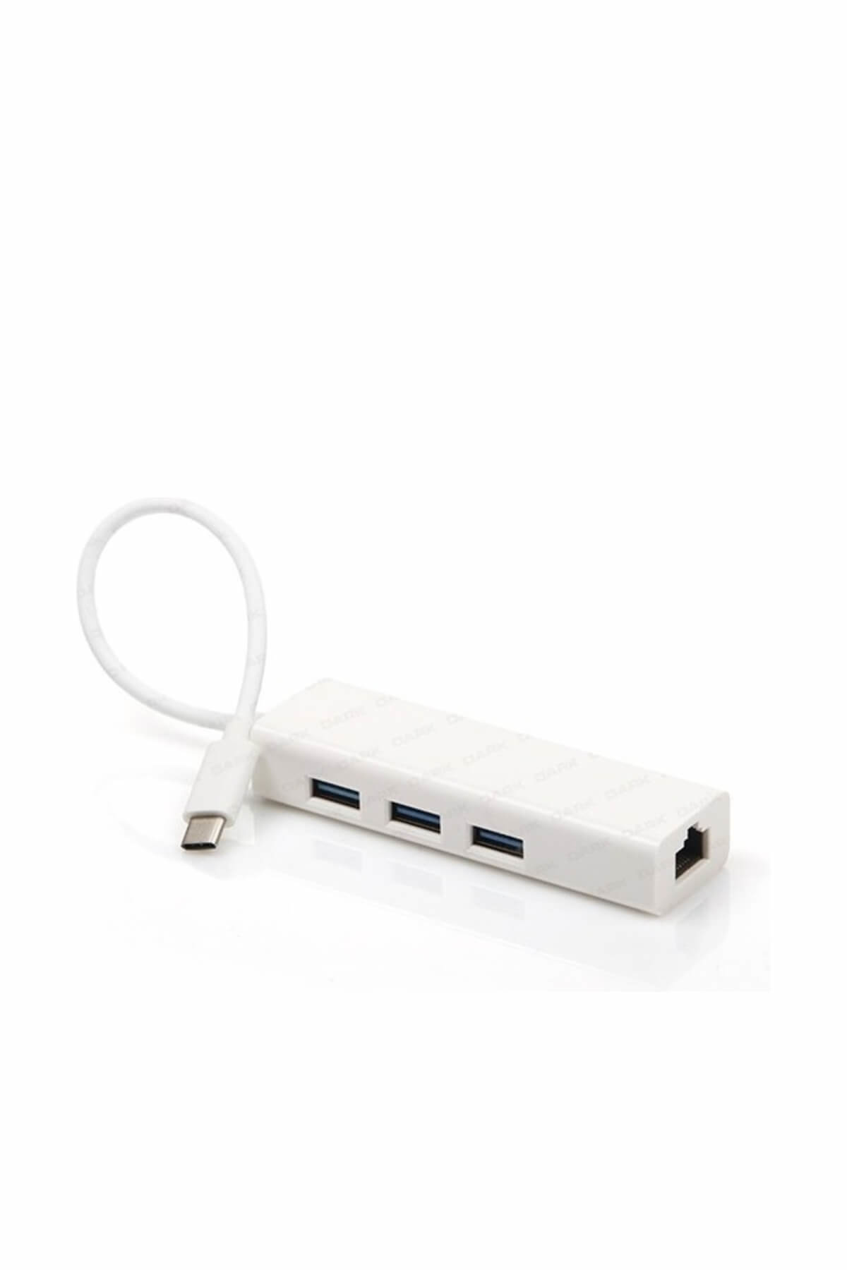 Dark DK-AC-U31X3GL USB3.1 TypeC - 3 x USB3.0 HUB ve 1 x Gigabit Ethernet