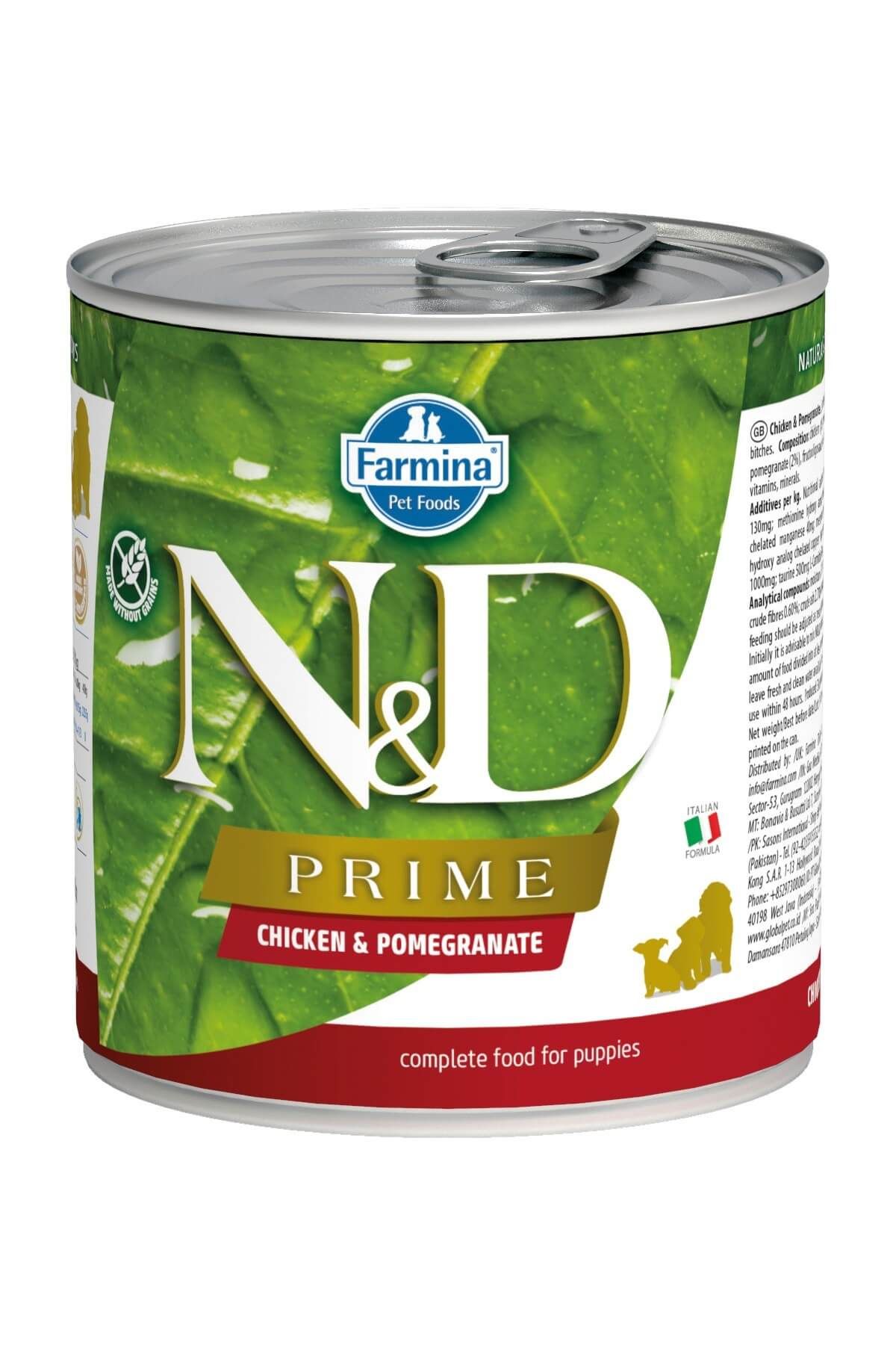N&D Tahılsız Tavuk & Nar Puppy Köpek Konservesi 285 Gr