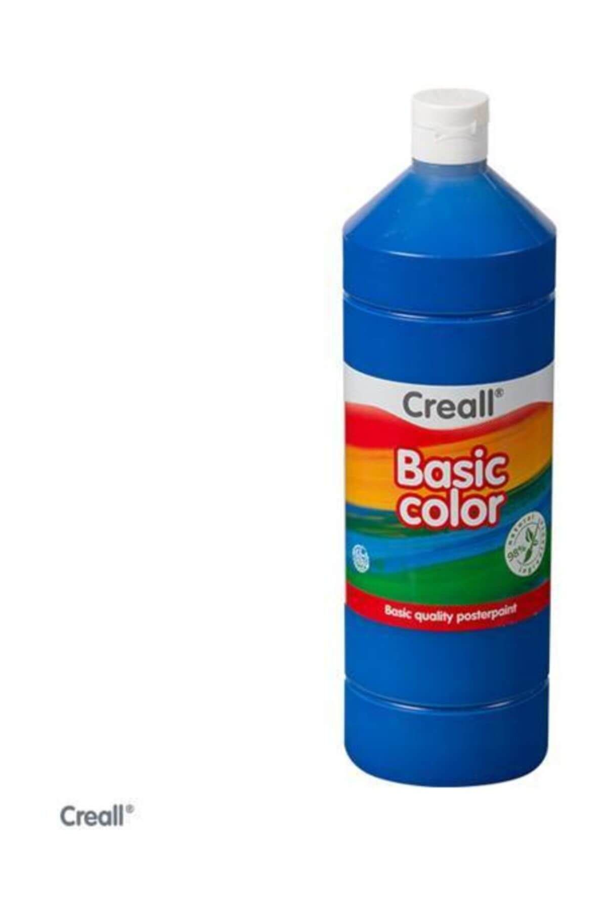 Creall Basic Color Posterpaint Tempera Boya 1000 ml. 11 D. Blue (Koyu Mavi)