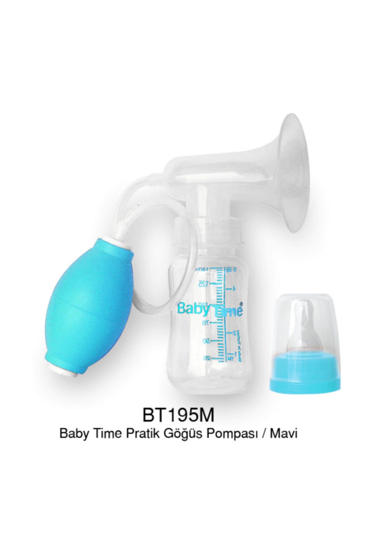 Babytime Pratik Göğüs Pompası - Mavi