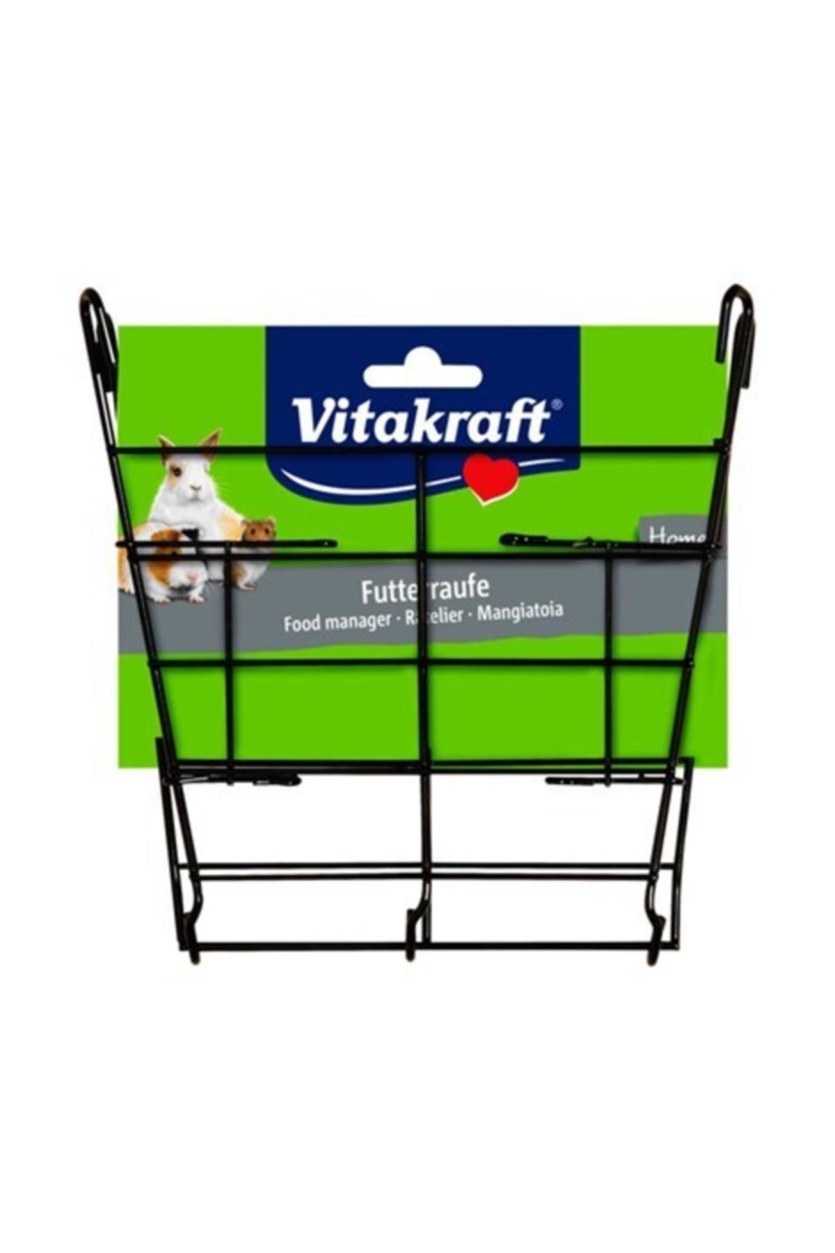 Vitakraft 39972 Kemirgenler için Metal Salata Rafı 17 x 3 x 19 Cm