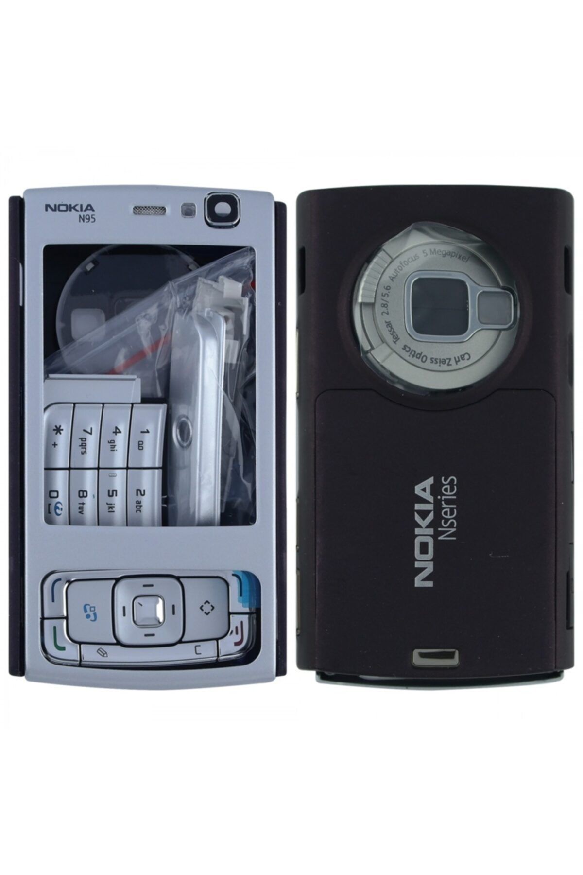 Nokia N95 Kasa Kapak Gri