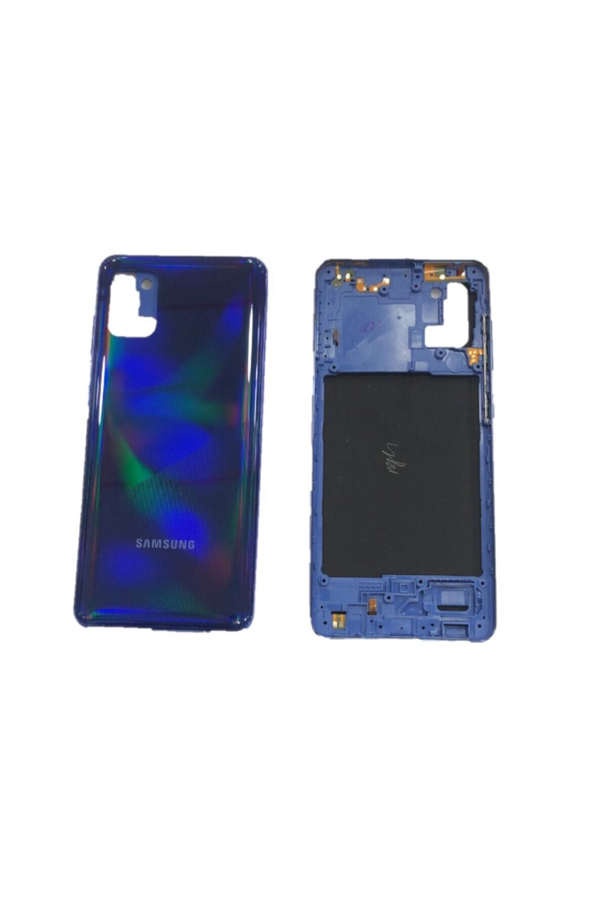 Samsung A315 A31 Kasa Kapak Mavi