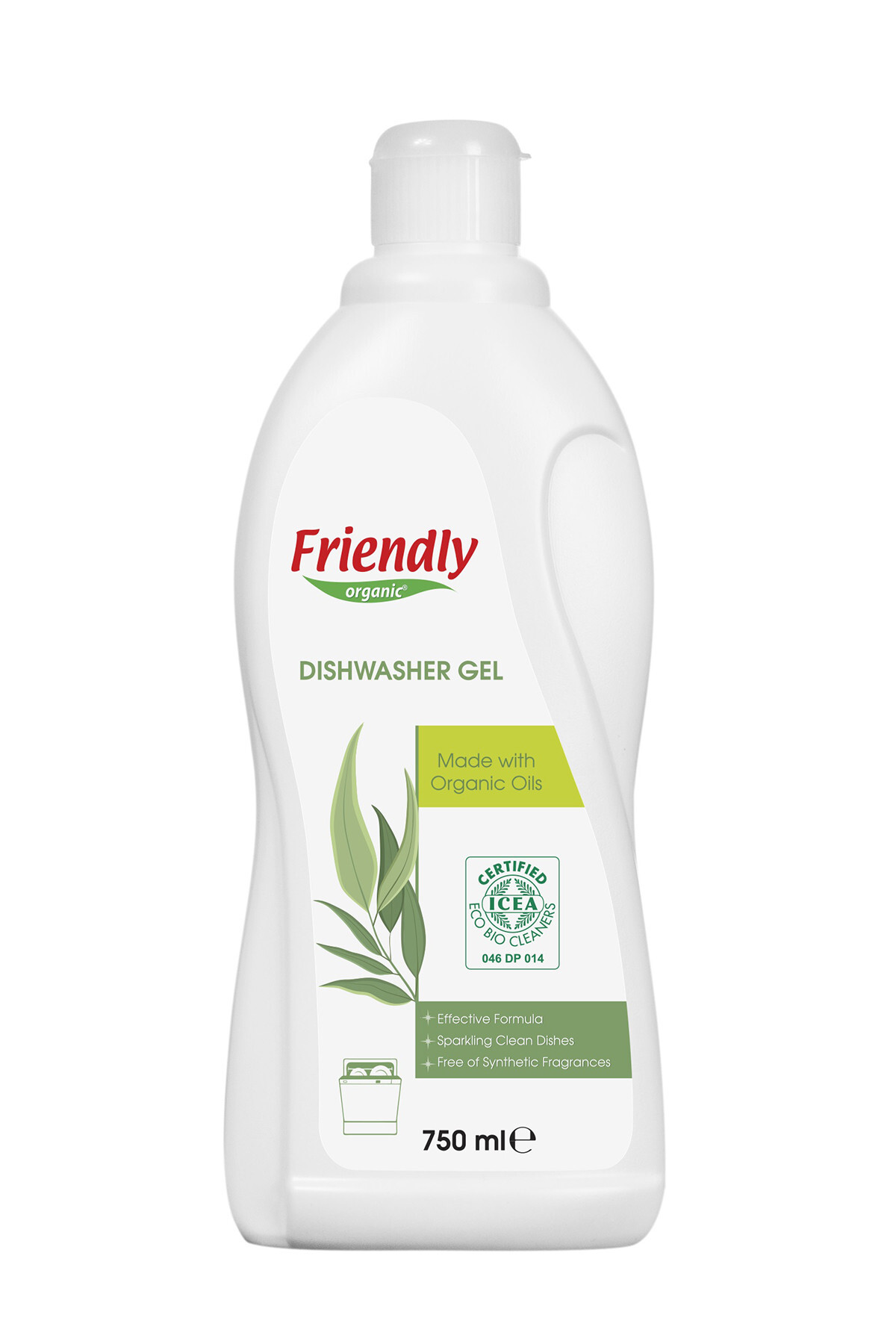Friendly Organic Bulaşık Makinesi Deterjanı - 750 Ml