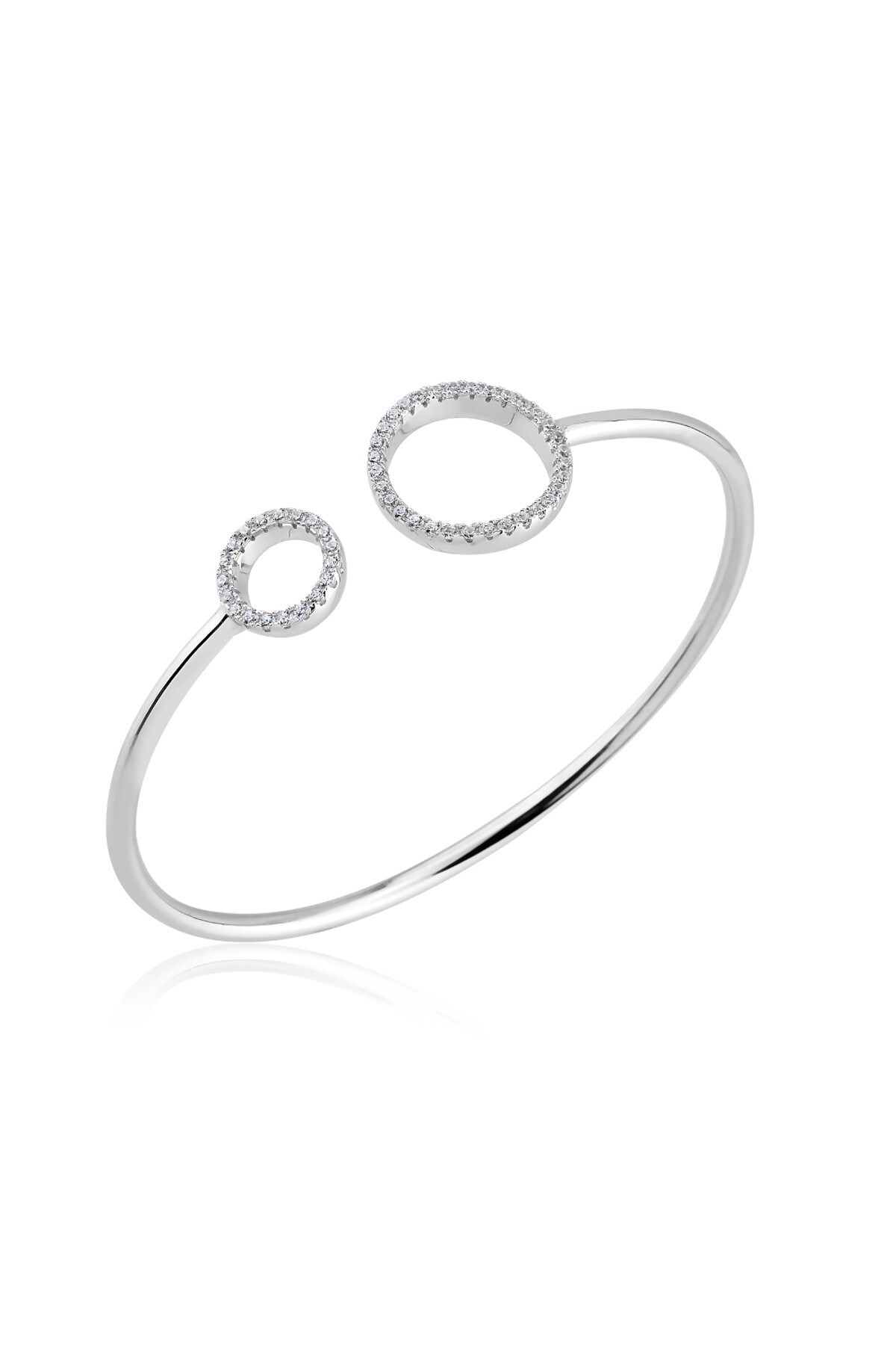 Carat Laboratories Kadın 0,2 Carat Kelepçe Bilezik CB20006