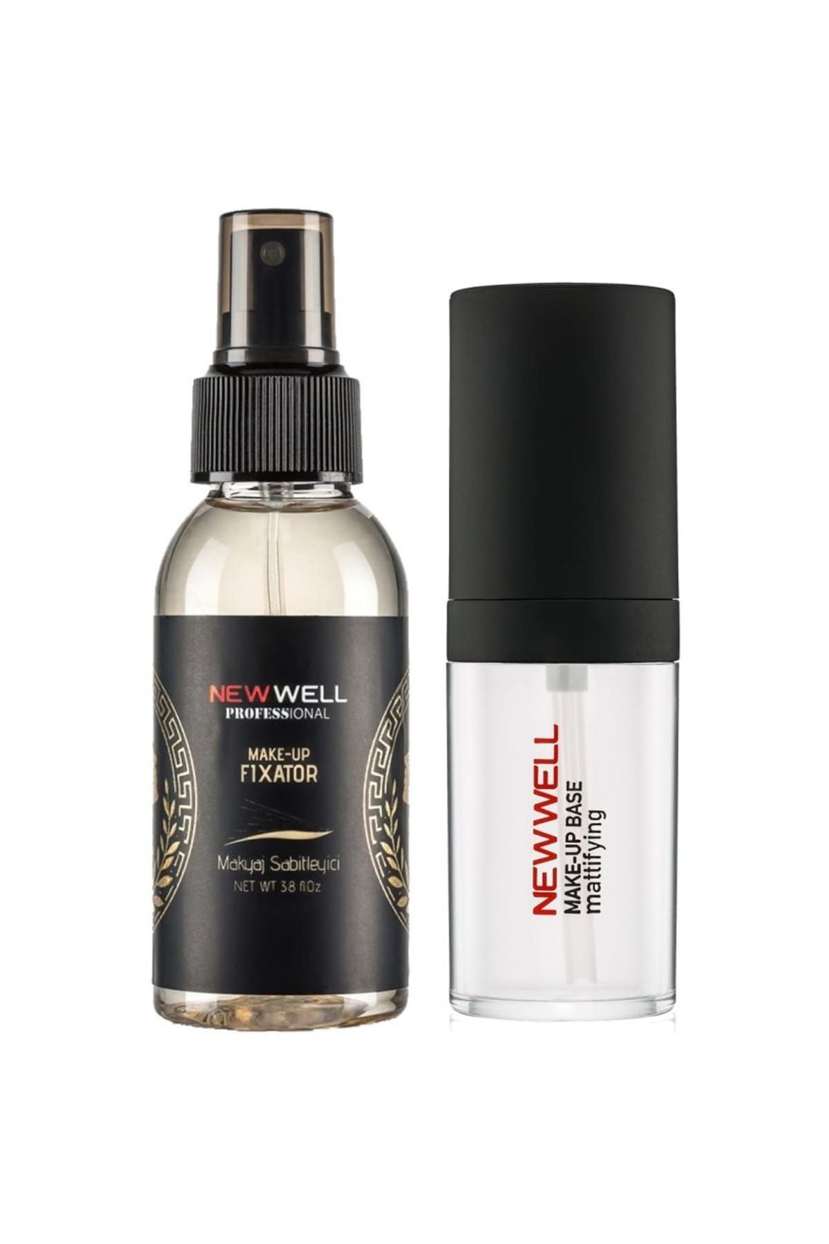 New Well Makyaj Seti - Makyaj Bazı 30 ml + Makyaj Sabitleyici 100 ml 8680923306641