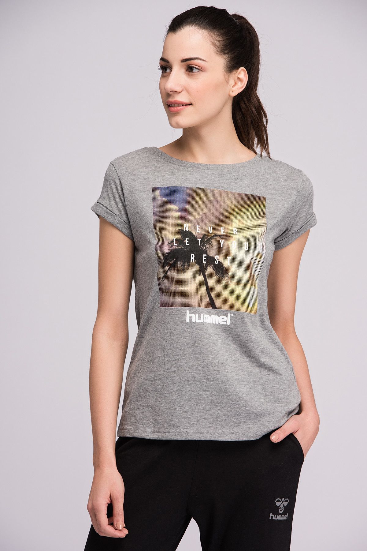 HUMMEL Kadın T-Shirt - Shen Ss Tee