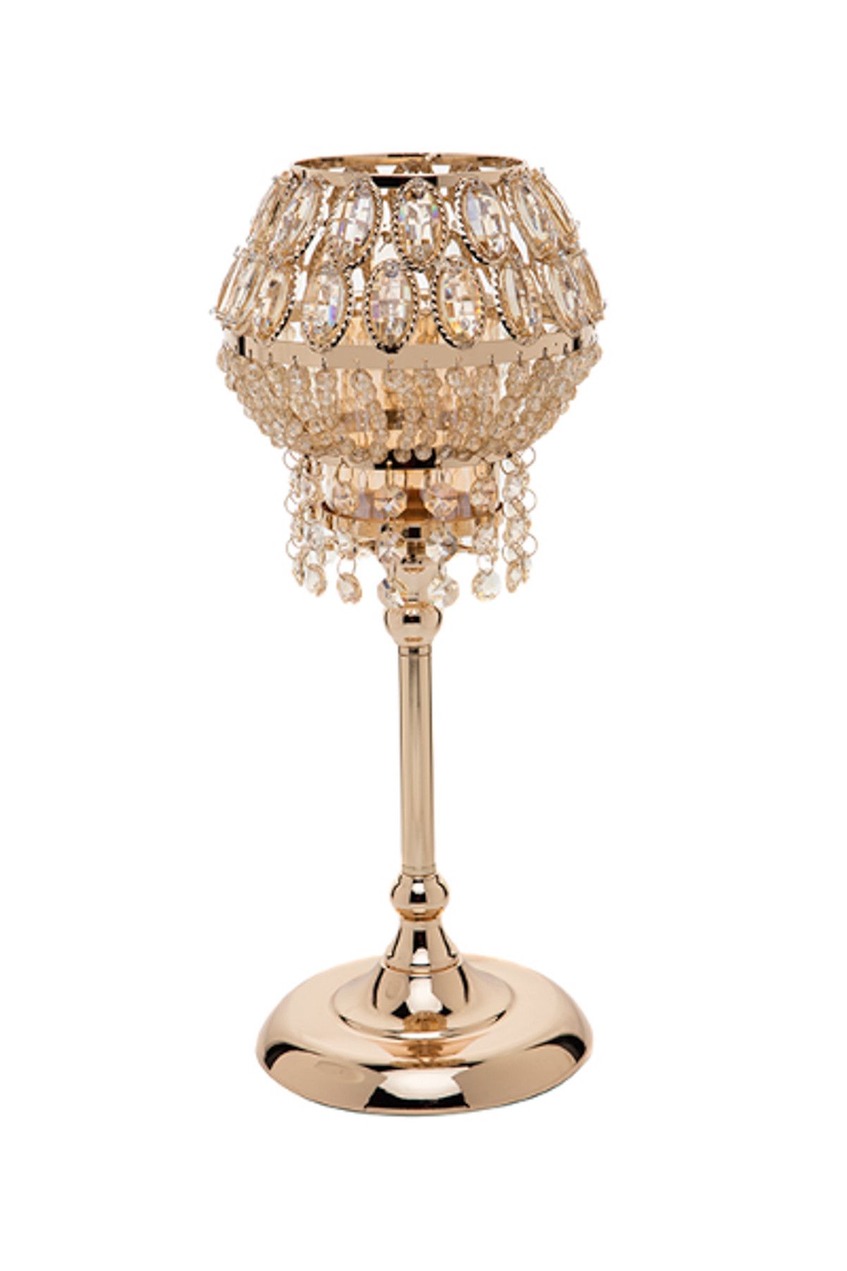 BİEV Glam Kristalli Şamdan 42 Cm 2015825