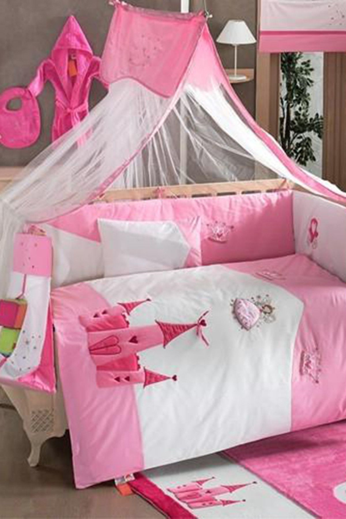 Kidboo Little Princess Bebek Cibinlik 180x500 IB17124