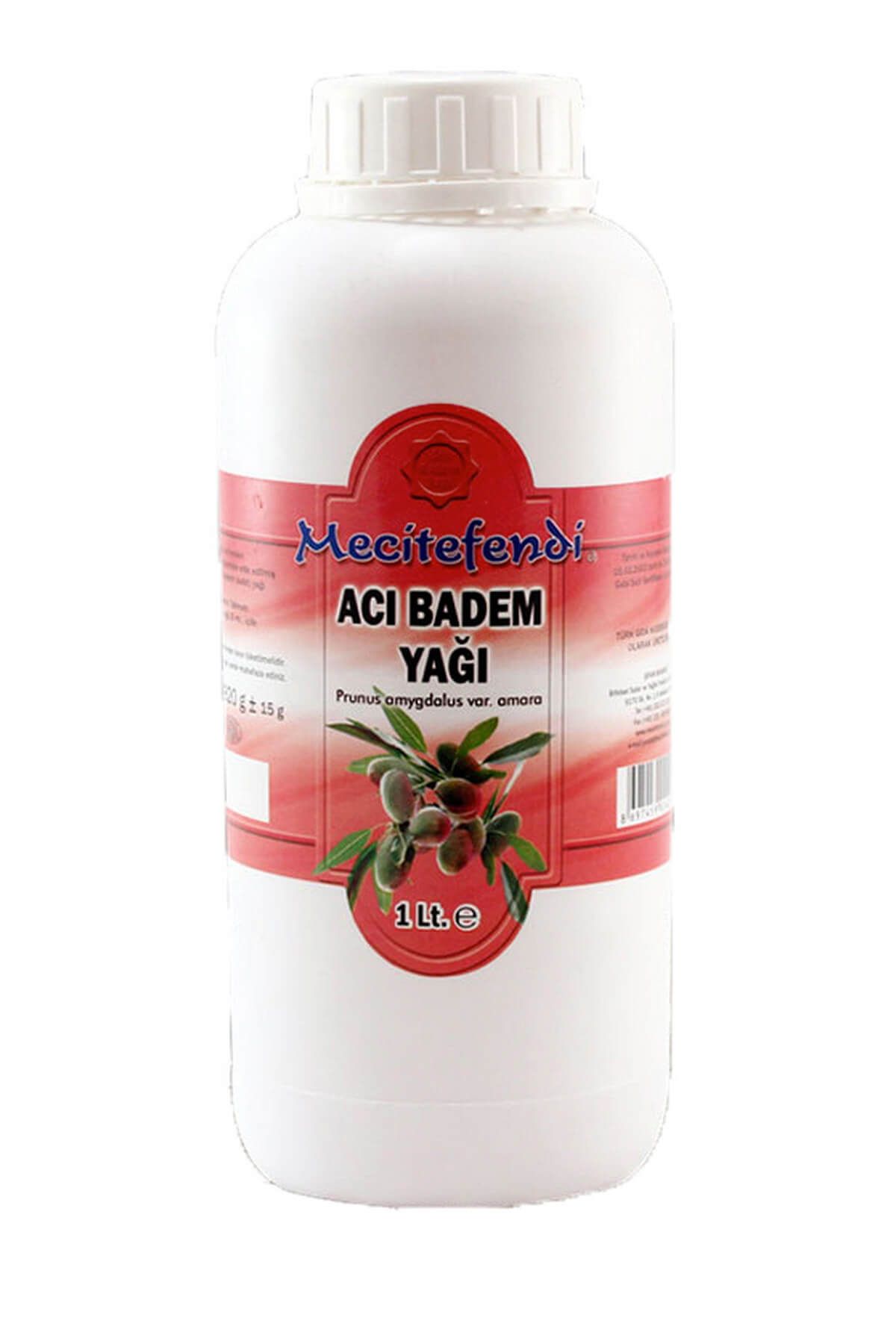 Mecitefendi Acı Badem Yağı 1 Lt