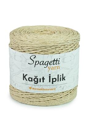 Kağıt Ip Açık Bej El Örgü Ipliği Image 0