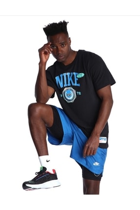 Dri-fit Tee Wc 2 Erkek Siyah Günlük Stil Tişört Image 3