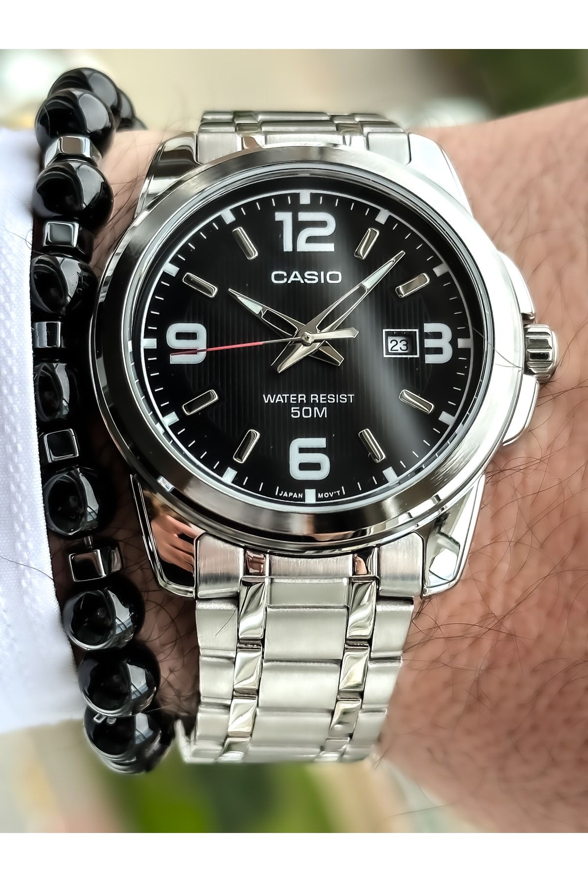 Jam sales casio silver
