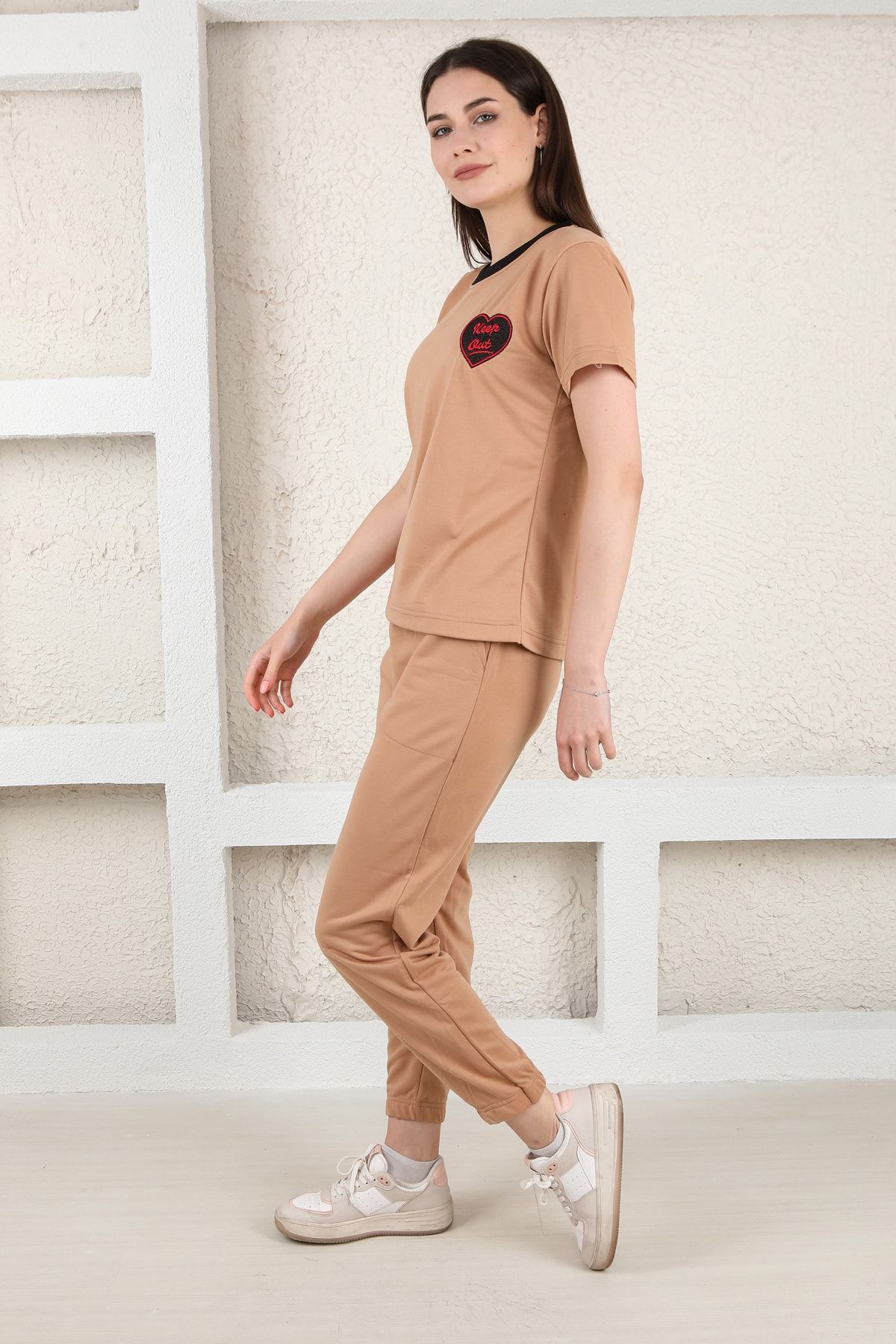 Womens deals beige tracksuit