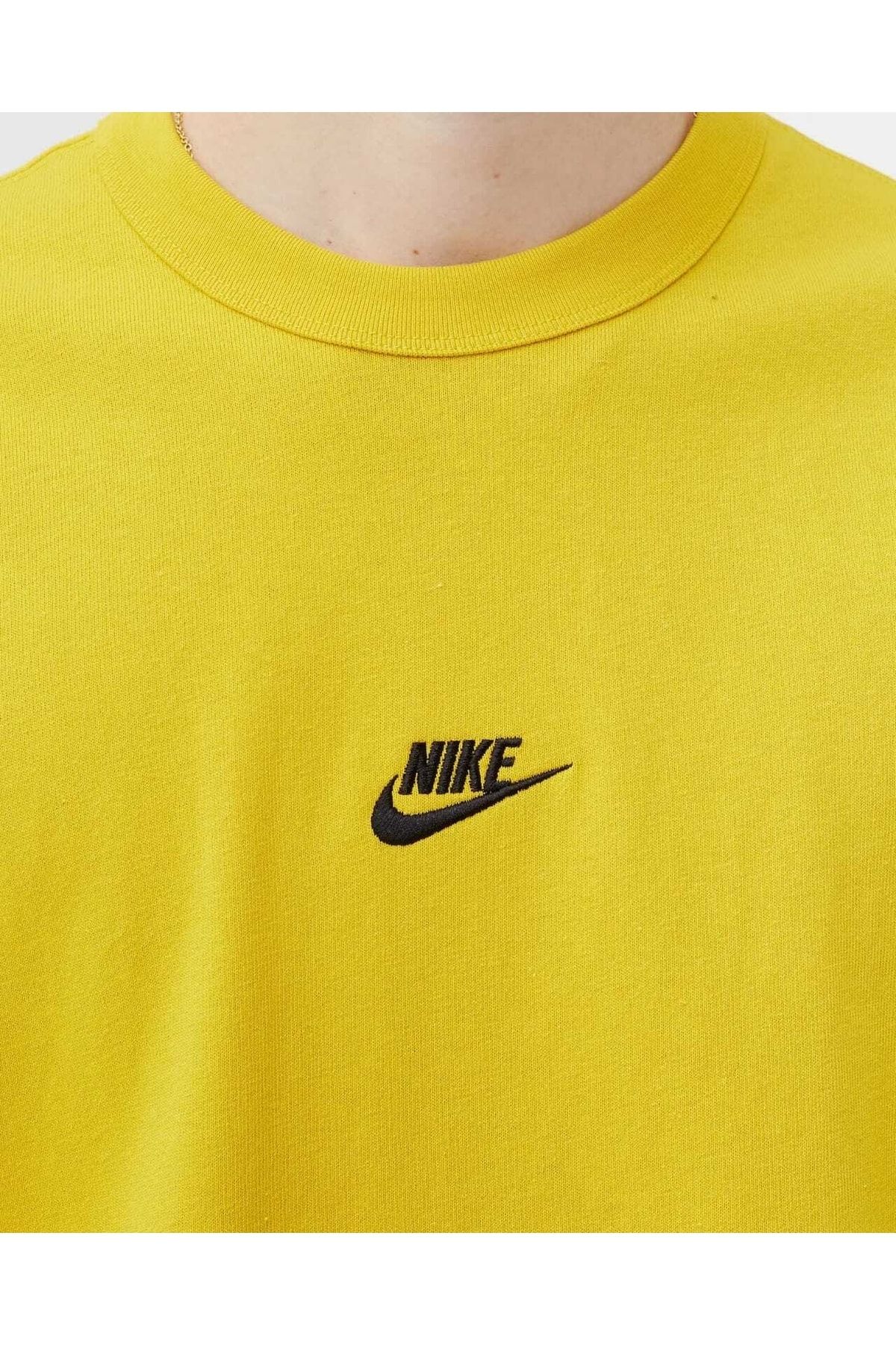 Nike on sale shirt yellow