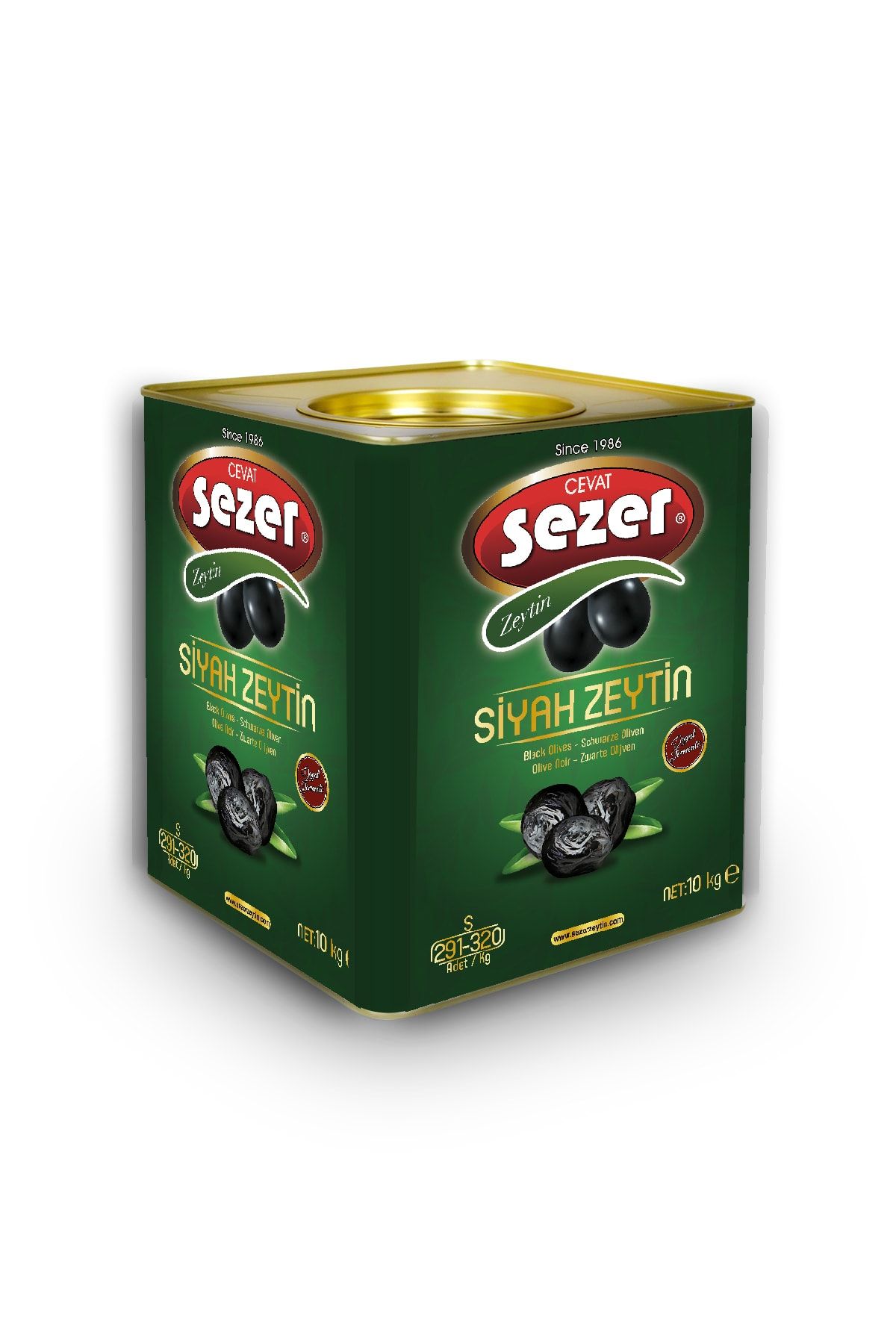 Sezer Zeytin Gıda Sanayi Sezer Zeytin S 291-320 10kg