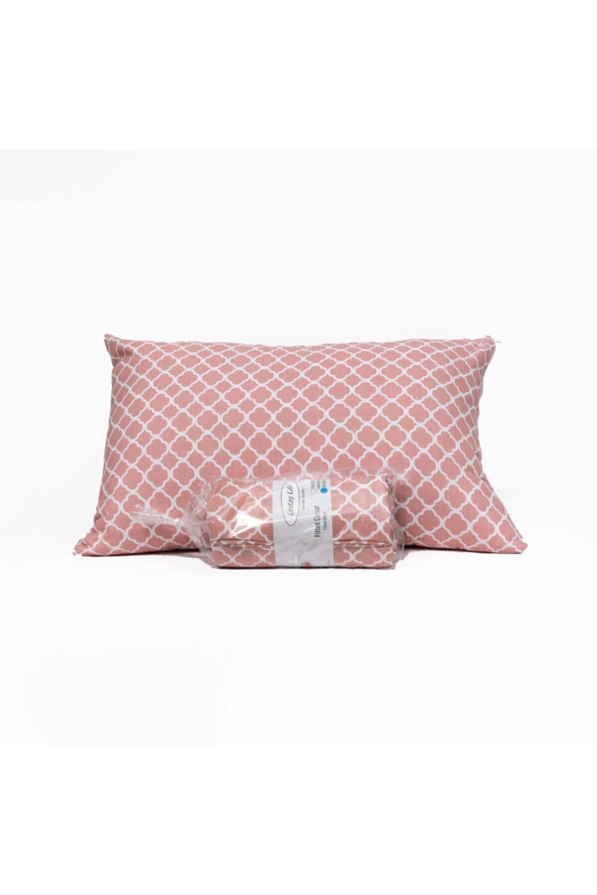 üntaş Battal Çift Kişilik Lastikli Çarşaf+2 Adet Yastık Kılıfı 180x200