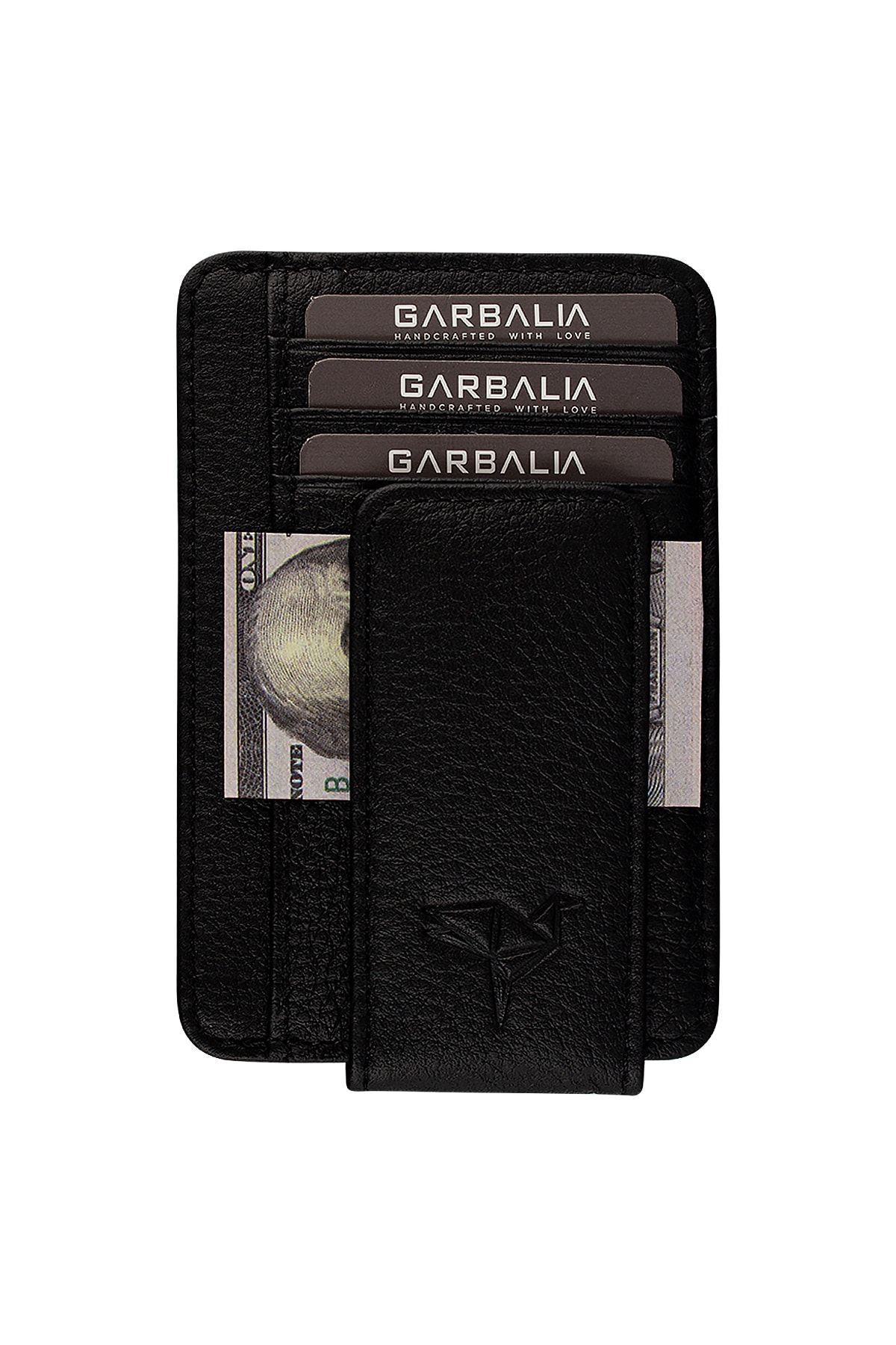 Garbalia Deri Mıknatıs Kapaklı Unisex Kartlık