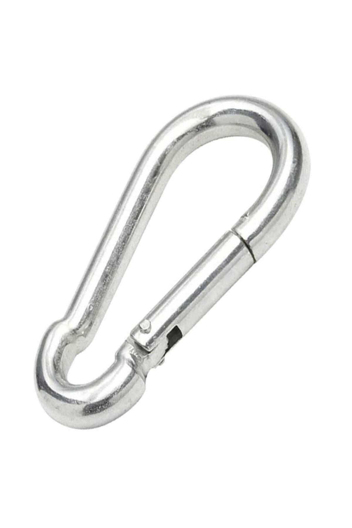 Badem10 Karabina Yaylı Galvanizli Salıncak Askı Kilidi Hamak Askısı Çap: 12 Mm-5 Adet