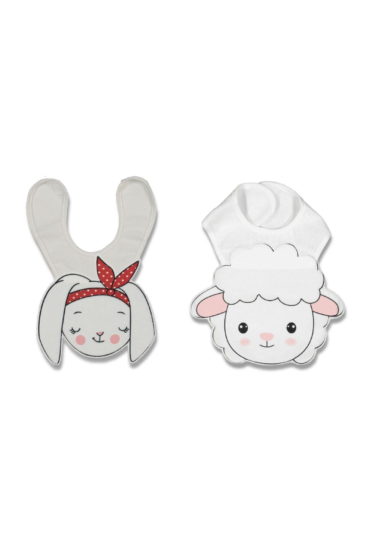 Baby Bibs Unisex Farm 2'li Önlük Seti