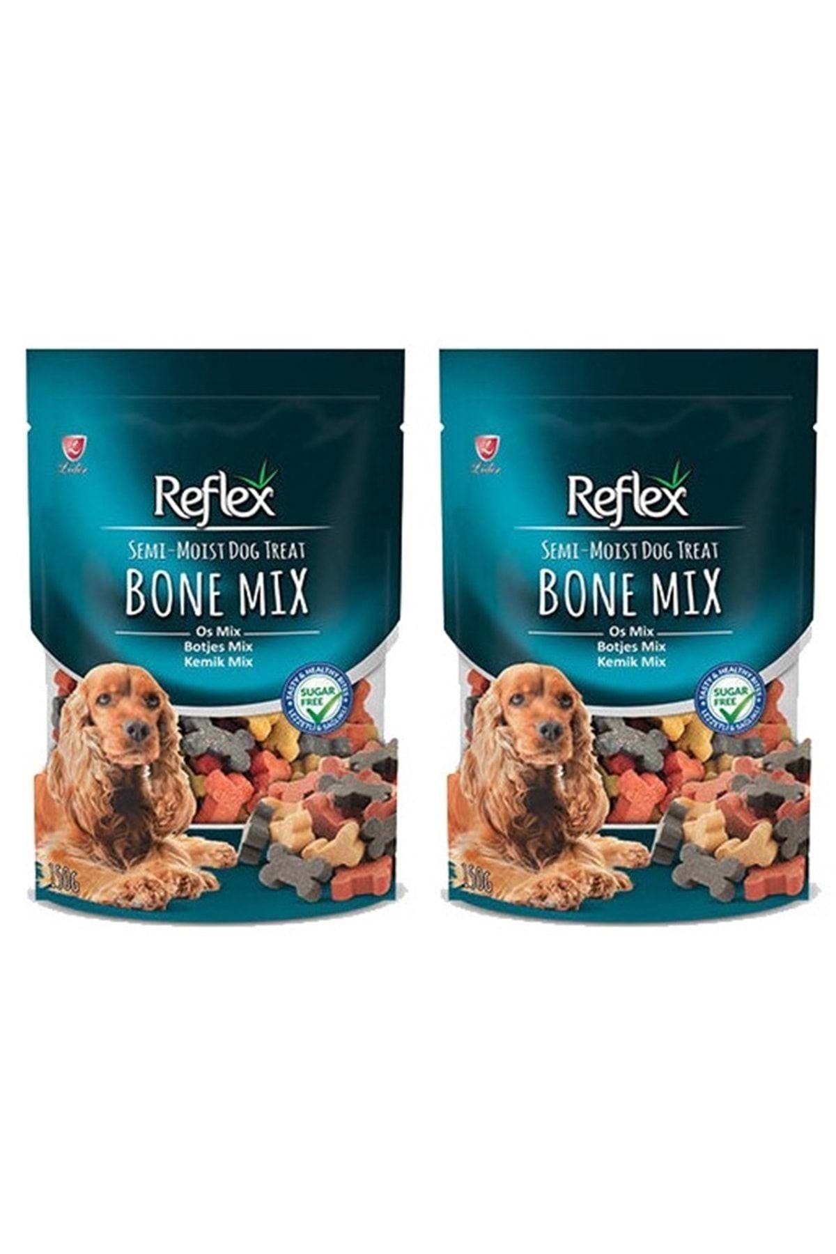 Reflex Semi Moist Kemik Mix Köpek Ödülü 150 Gr X 2 Paket