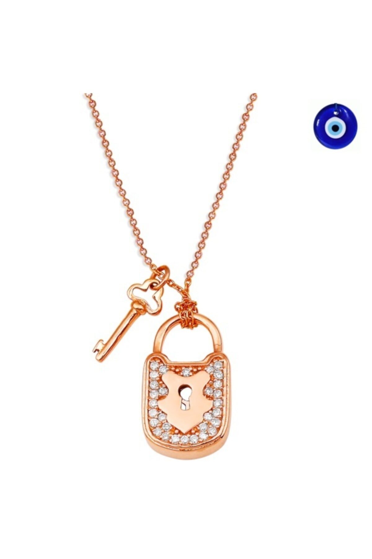 Barok Diamond Pırlanta Jila Kolye 18 Ayar 0.16ct Gr08640