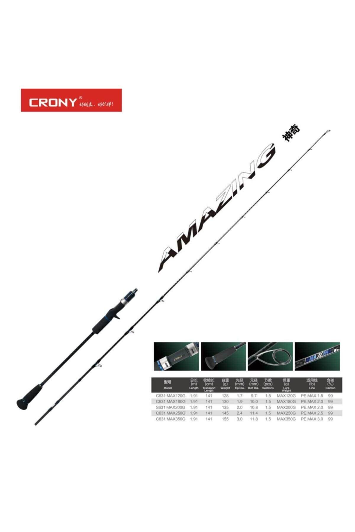 CRONY Amazing 2 Casting Amc-631 191 Cm 180 Gr Slow Jigging Kamış