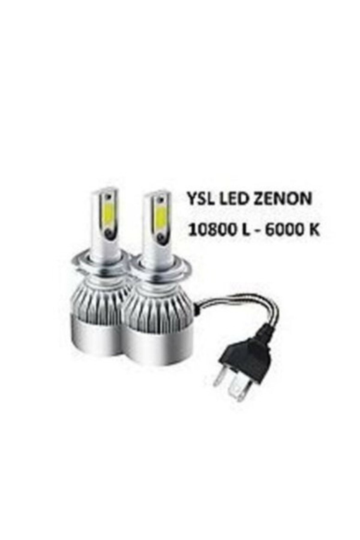 YSL Led Xenon Marka H7 Uyumlu 10800lm 6000kw Beyaz Renk - Süper Aydınlatma