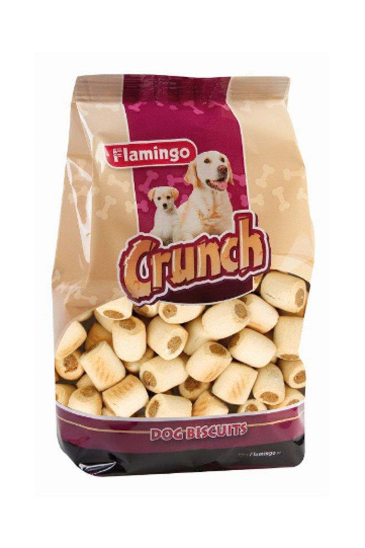 Flamingo Crunch Köpek Ödül Bisküvisi Mini Crockies 500gr