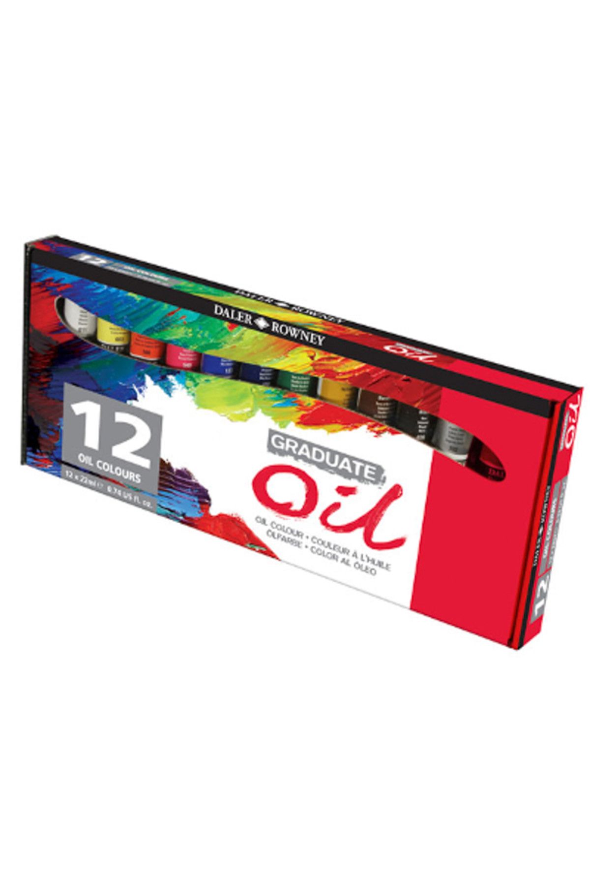 Daler Rowney Graduate Yağlı Boya Seti 22mlx12 5681420