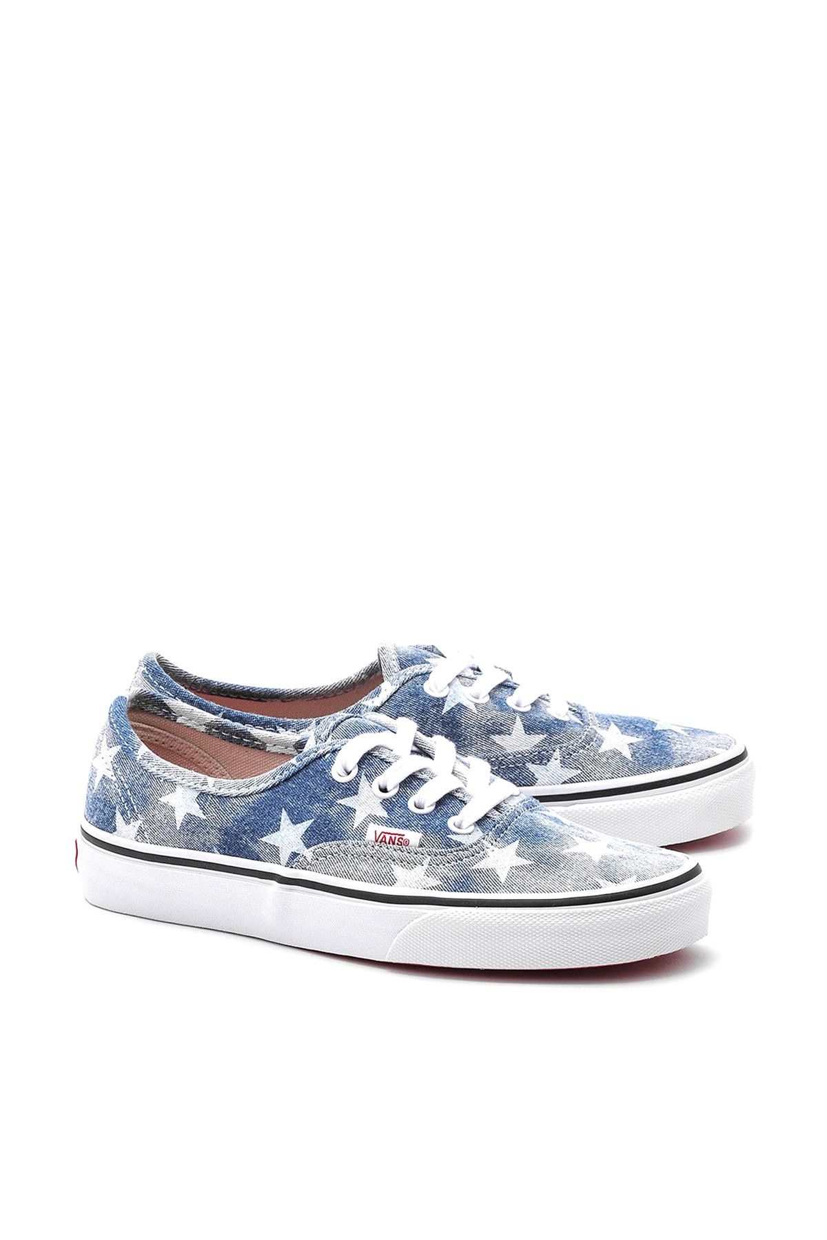 Vans AUTHENTIC8 Mavi Beyaz Kadın Sneaker 100147657