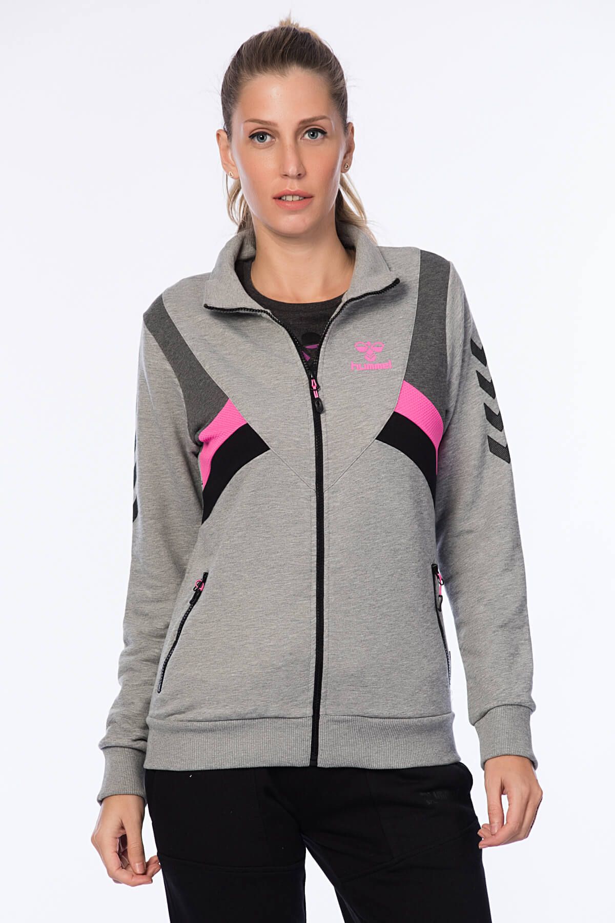 HUMMEL Kadın Sweatshirt Petrına Zıp Jacket