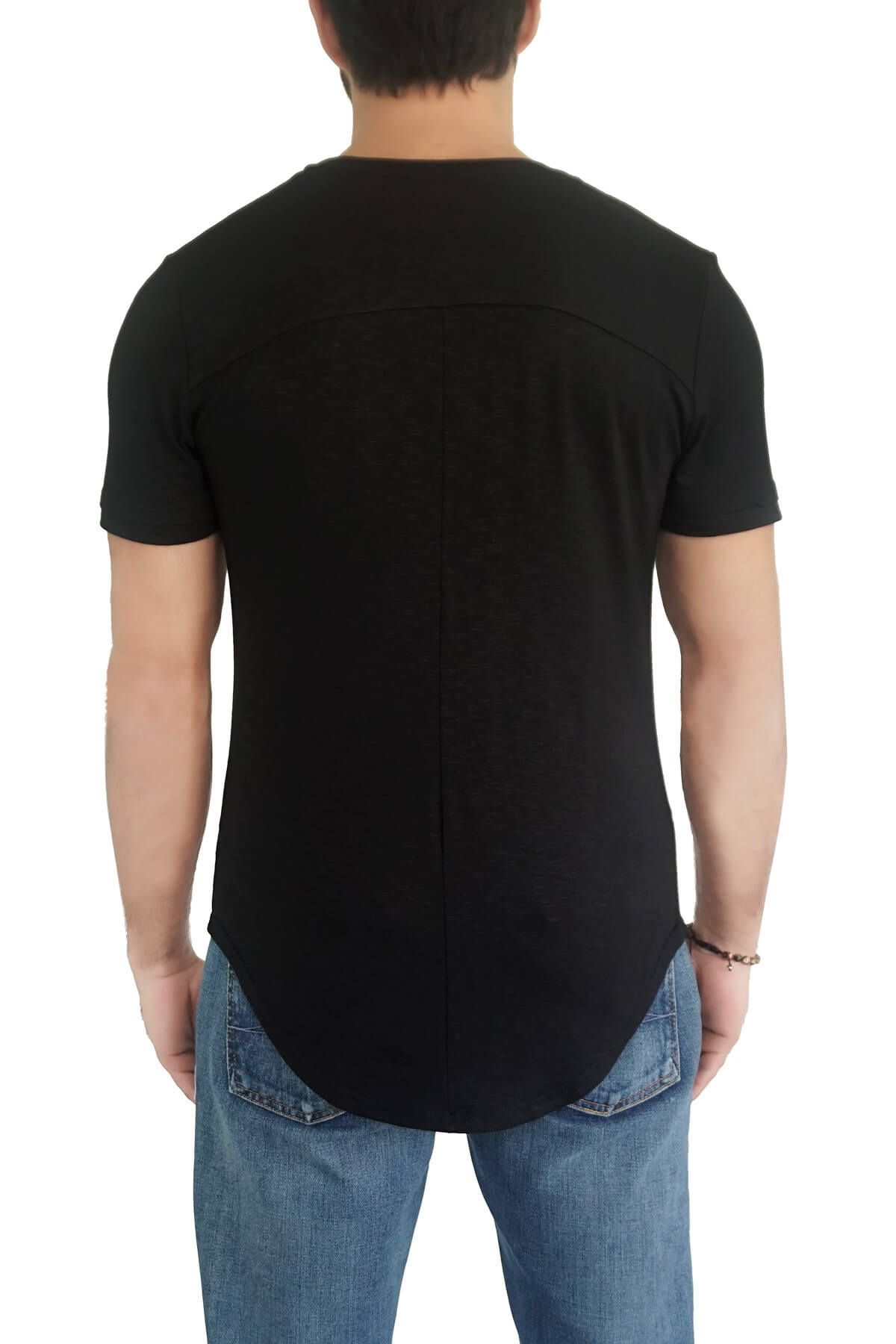 MOF Erkek Siyah T-Shirt SYÇKOET-S 2