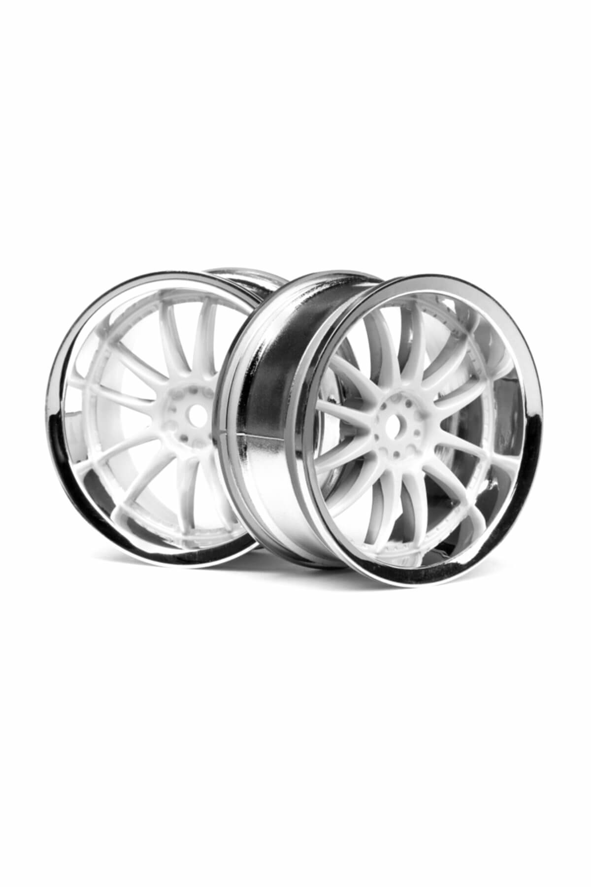 HPI RACING HPI 3283 Work Xsa 02C Wheel 26mm Chrome/White